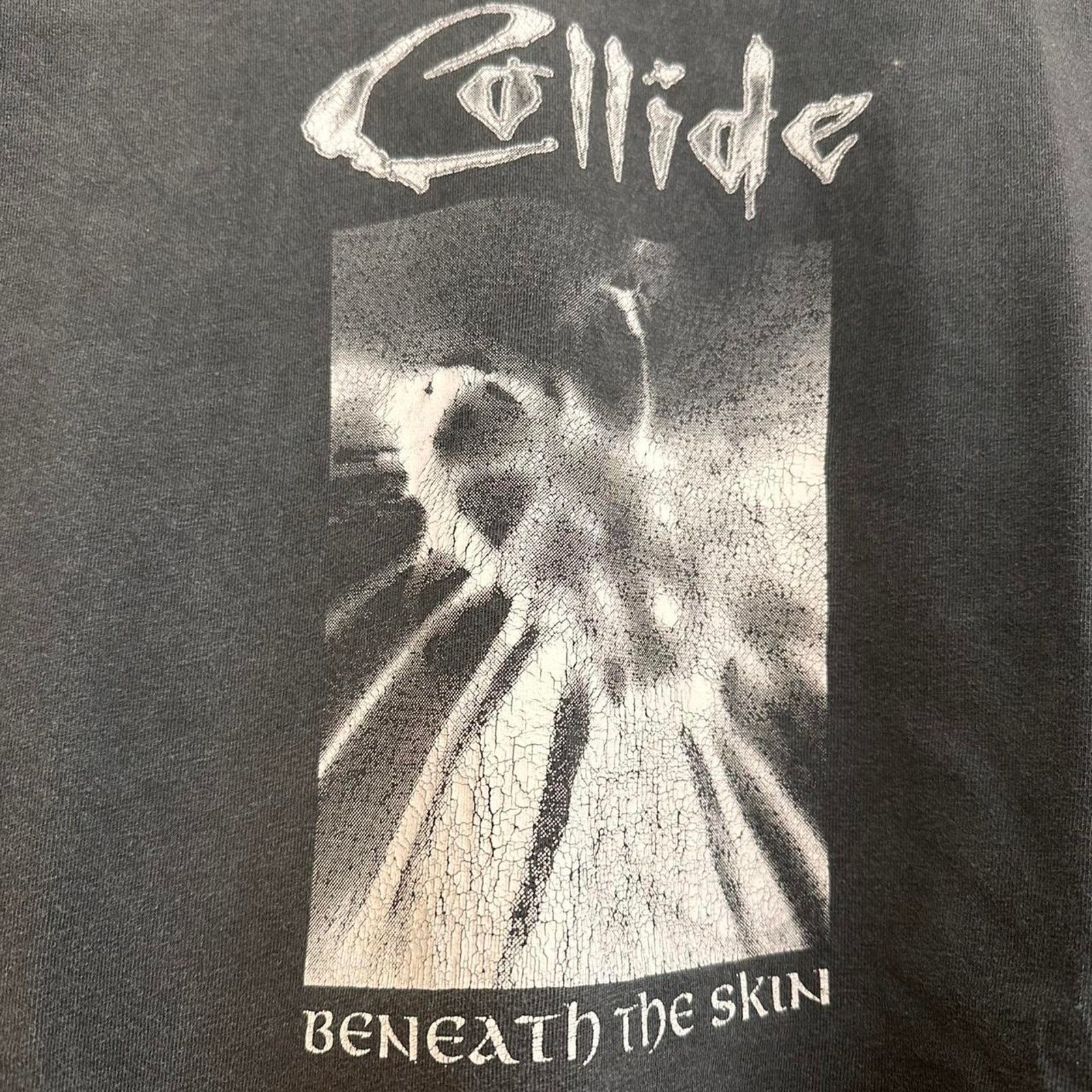 Band Tees × Vintage Vintage Collide Band Shirt Size US XL / EU 56 / 4 - 3 Thumbnail