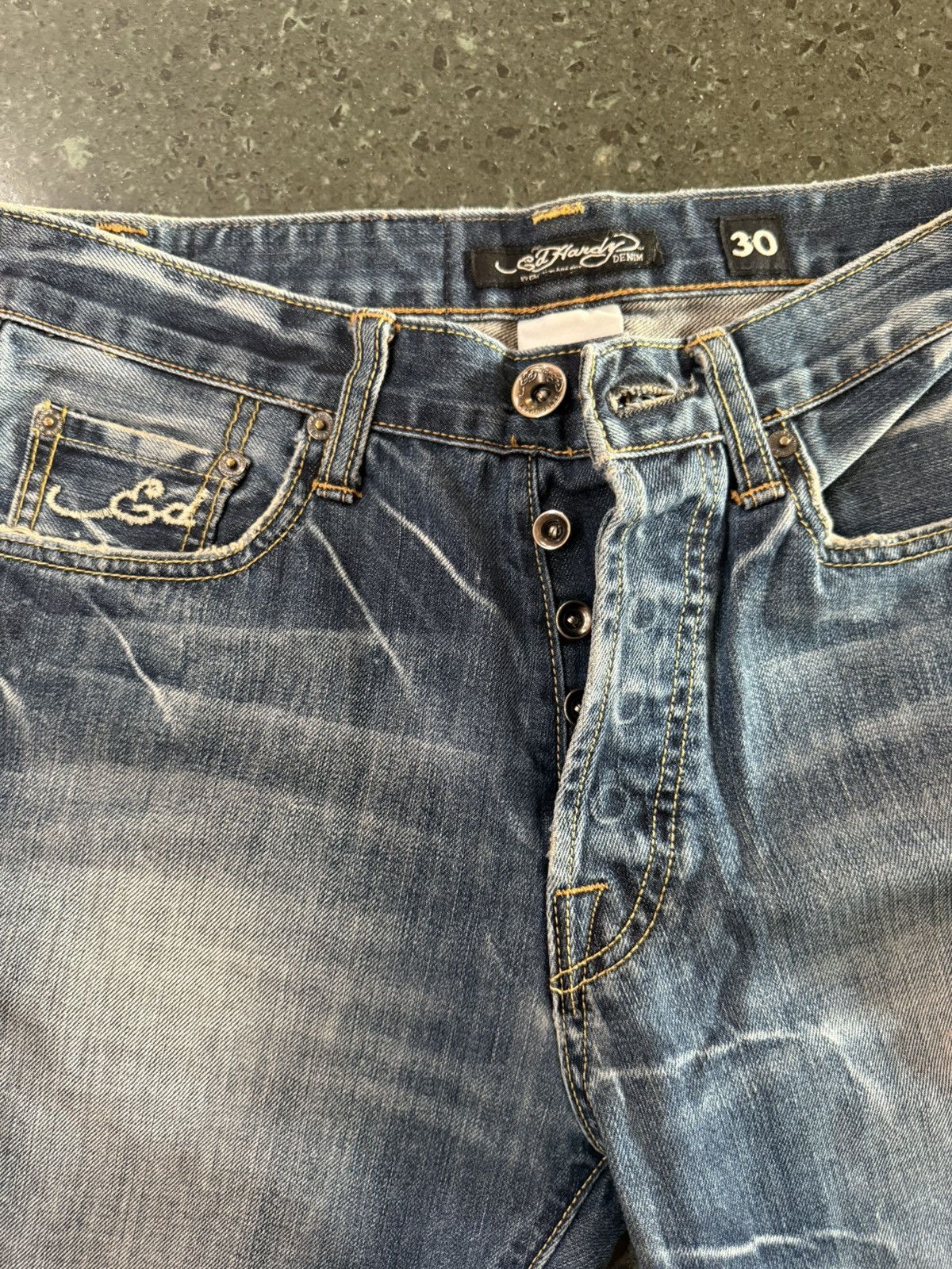 Ed Hardy Ed hardy denim Size US 30 / EU 46 - 4 Thumbnail
