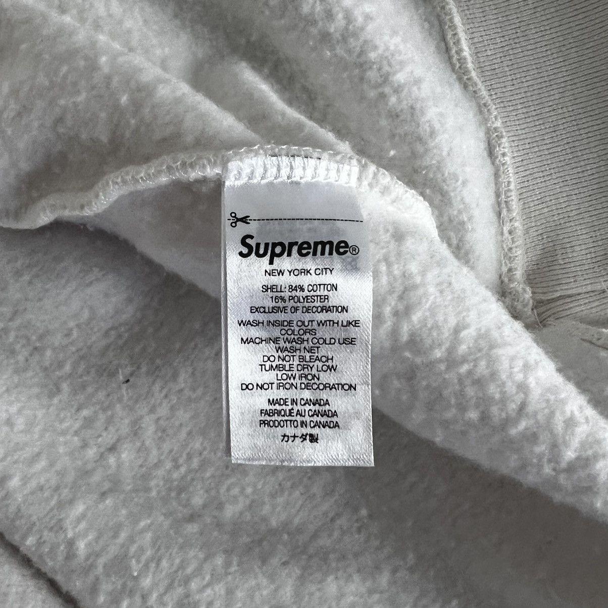 Supreme × The Great China Wall Supreme Great China Wall Sword Hooded Sweatshirt White XL Size US XL / EU 56 / 4 - 11 Thumbnail