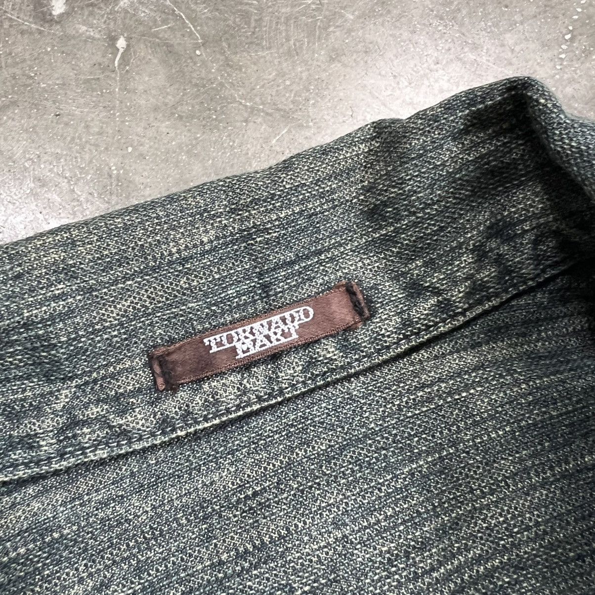 Tornado Mart 2000s Tornado Mart Washed Denim Safari Belted Jacket Size US M / EU 48-50 / 2 - 6 Thumbnail