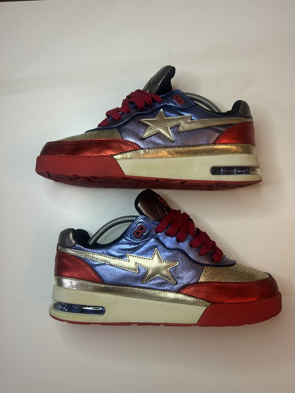 Bape BAPE Roadsta “Navy” Size US 8 / EU 41 - 2 Thumbnail