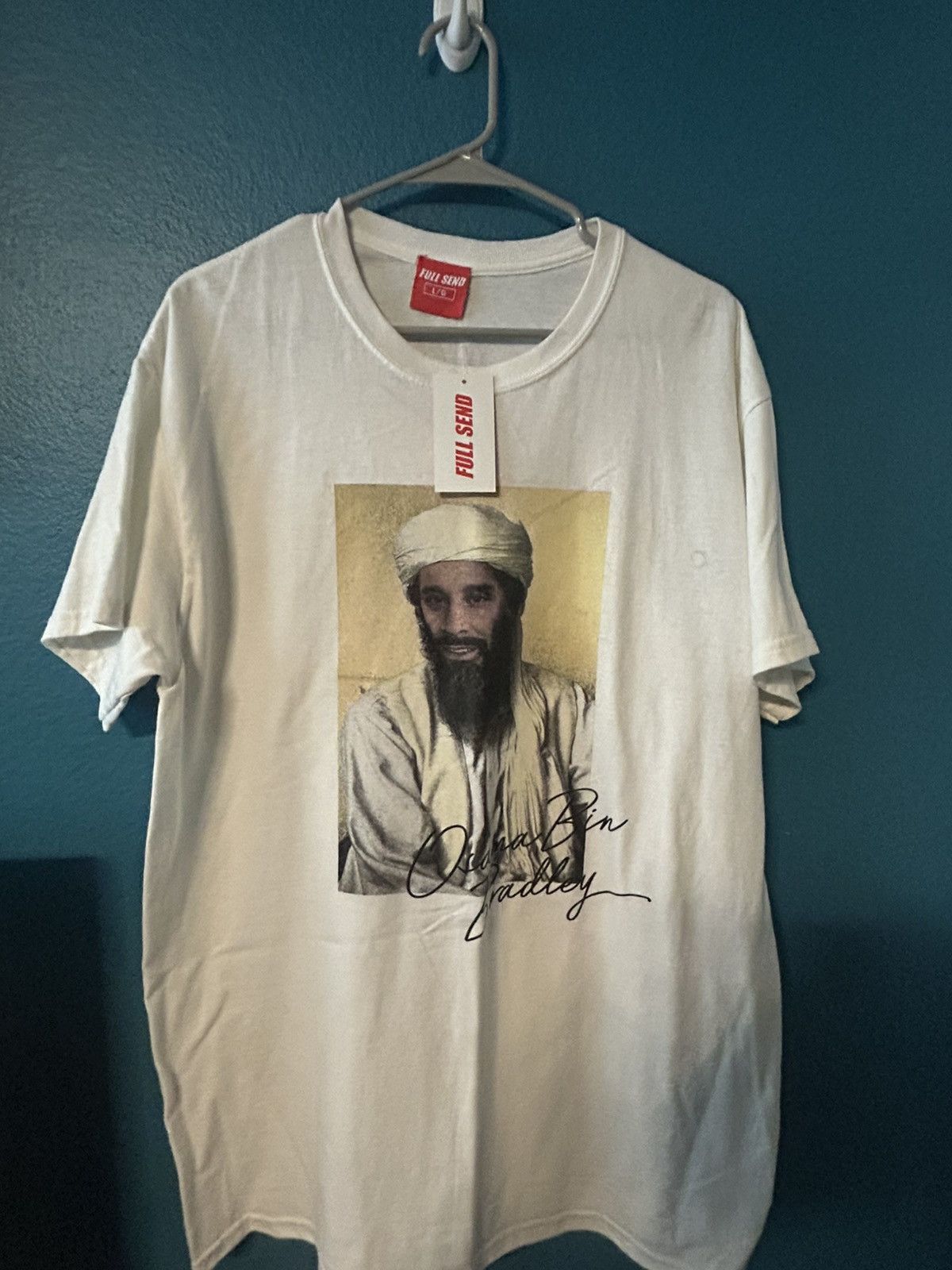 Full Send Osama Bin Bradley Shirt Size US L / EU 52-54 / 3 - 1 Thumbnail