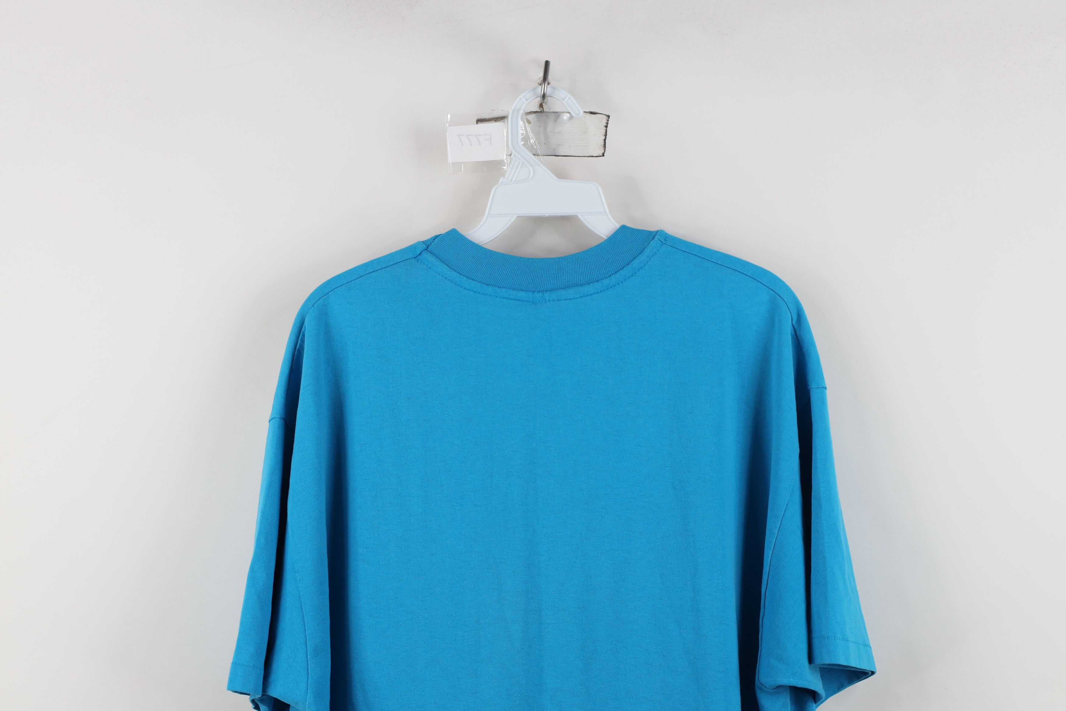 Hanes Vintage 80s 90s Hanes Heavyweight Short Sleeve T-Shirt USA Size US XL / EU 56 / 4 - 10 Thumbnail