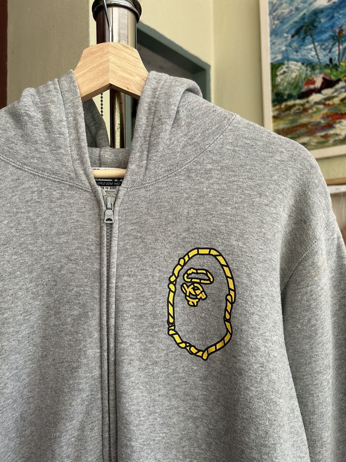 Bape Rope Logo Hoodie Size US XL / EU 56 / 4 - 4 Thumbnail