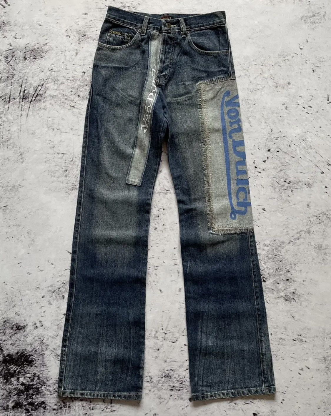 Vintage × Von Dutch Von Dutch Logo Jeans Size US 30 / EU 46 - 9 Thumbnail