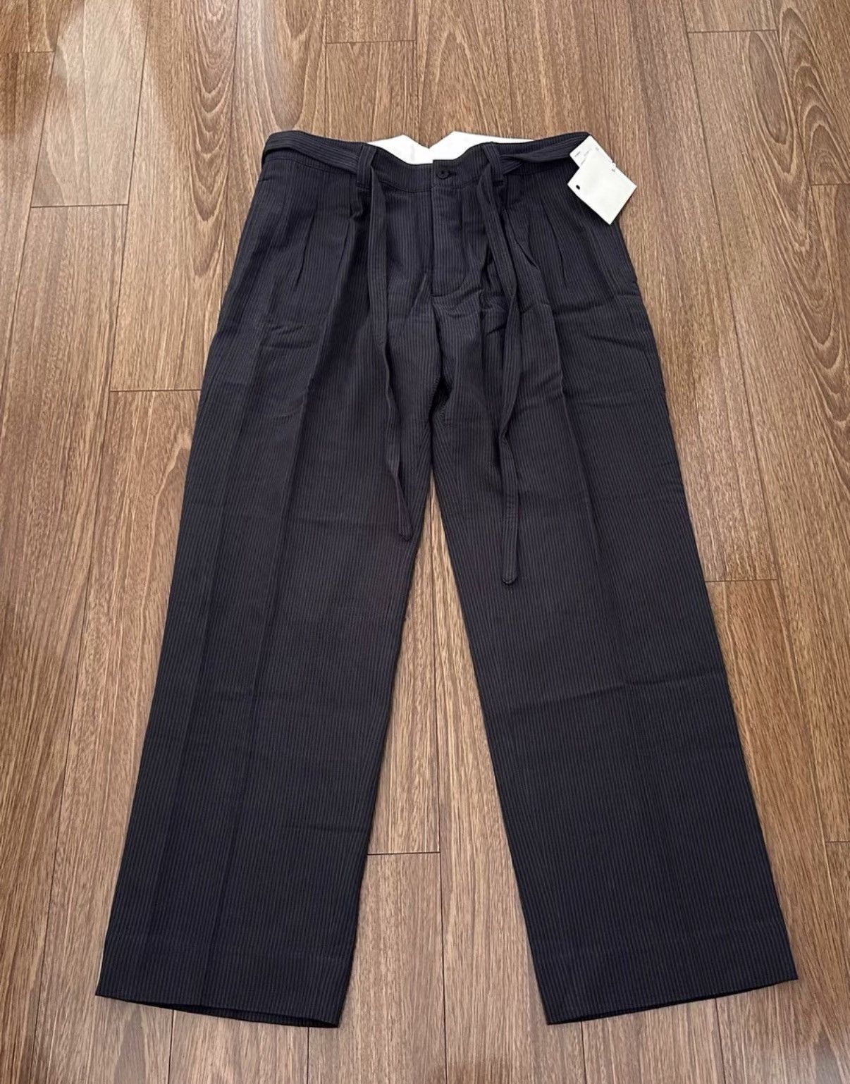 Visvim VISVIM HAKAMA PANTS STRIPE (WASHI YARN) Size US 38 / EU 54 - 1 Thumbnail