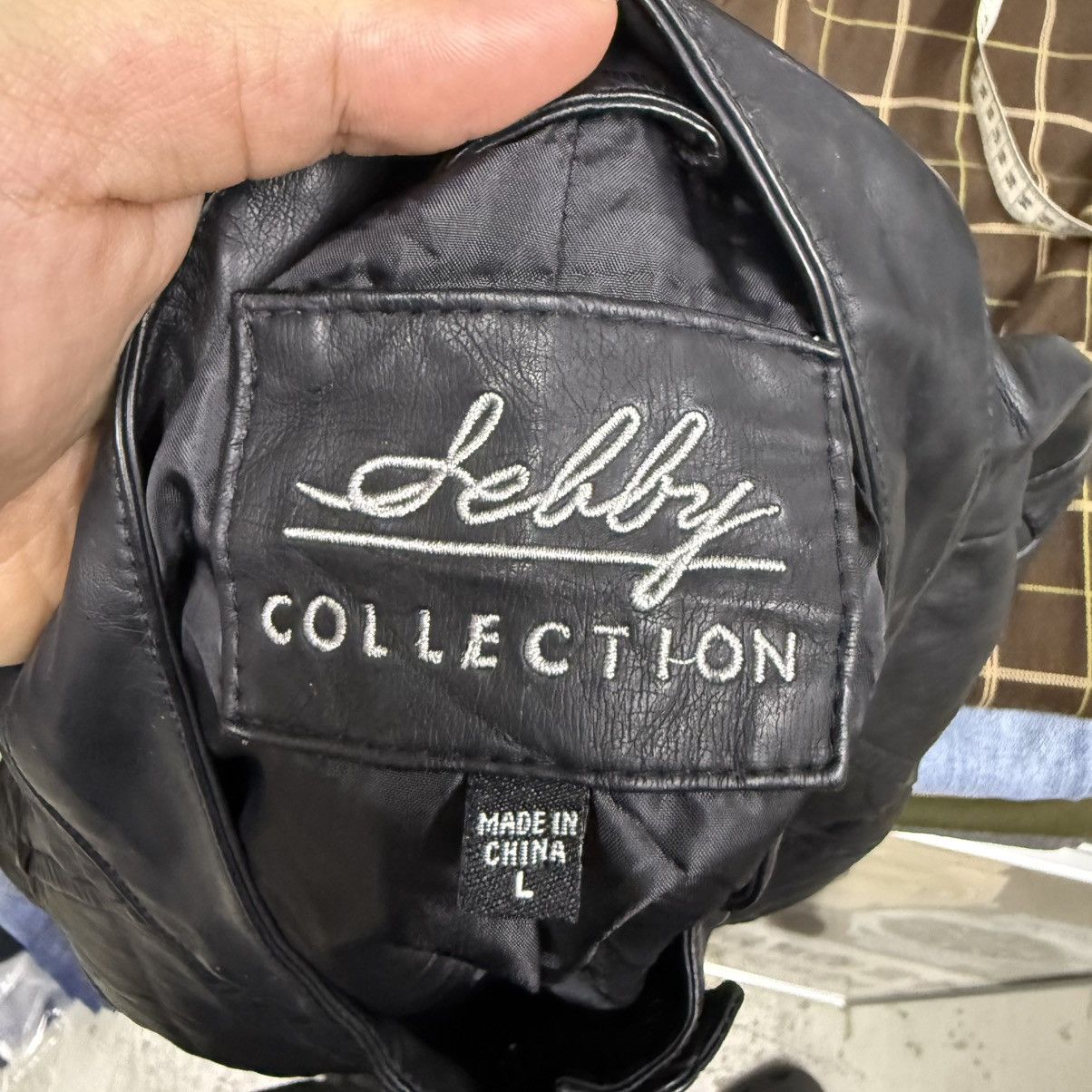 If Six Was Nine Leather Biker Jacket LGB Style Size US M / EU 48-50 / 2 - 7 Thumbnail