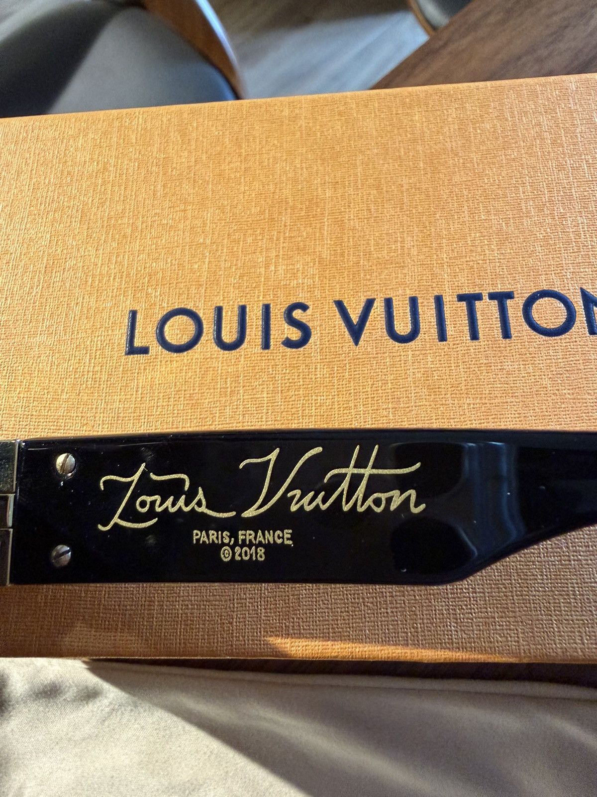 Louis Vuitton Louis Vuitton 1.1 Millionaire - Black/Gold (Virgil Abloh) Size ONE SIZE - 9 Thumbnail
