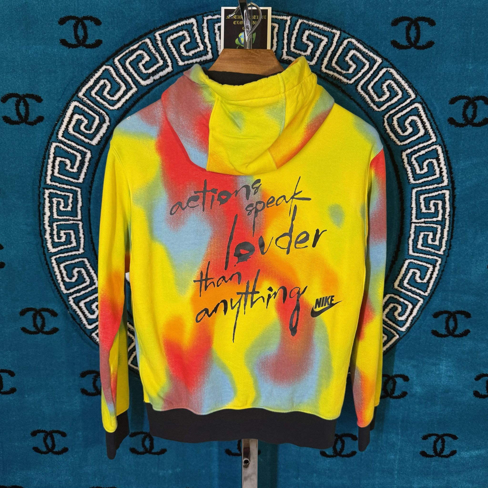 Nike ACTIONS BY NIKE THERMAL TOUCH MOTIF HOODED SWEATSHIRT Size US M / EU 48-50 / 2 - 1 Thumbnail