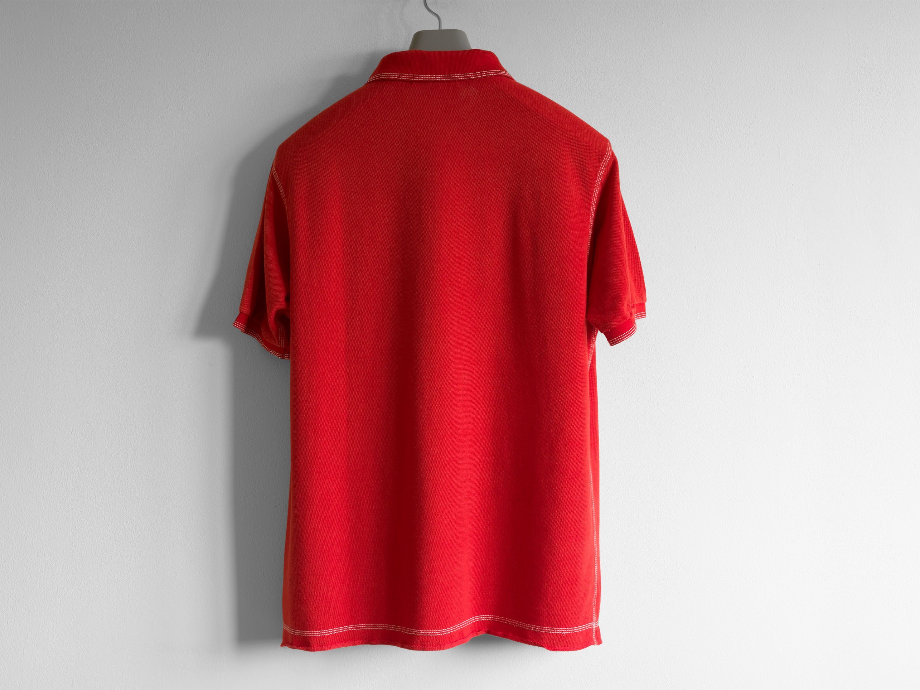 Junya Watanabe × Lacoste SS2006 JUNYA WATANABE MAN x LACOSTE RECONSTRUCTED POLO SHIRT Size US L / EU 52-54 / 3 - 8 Thumbnail