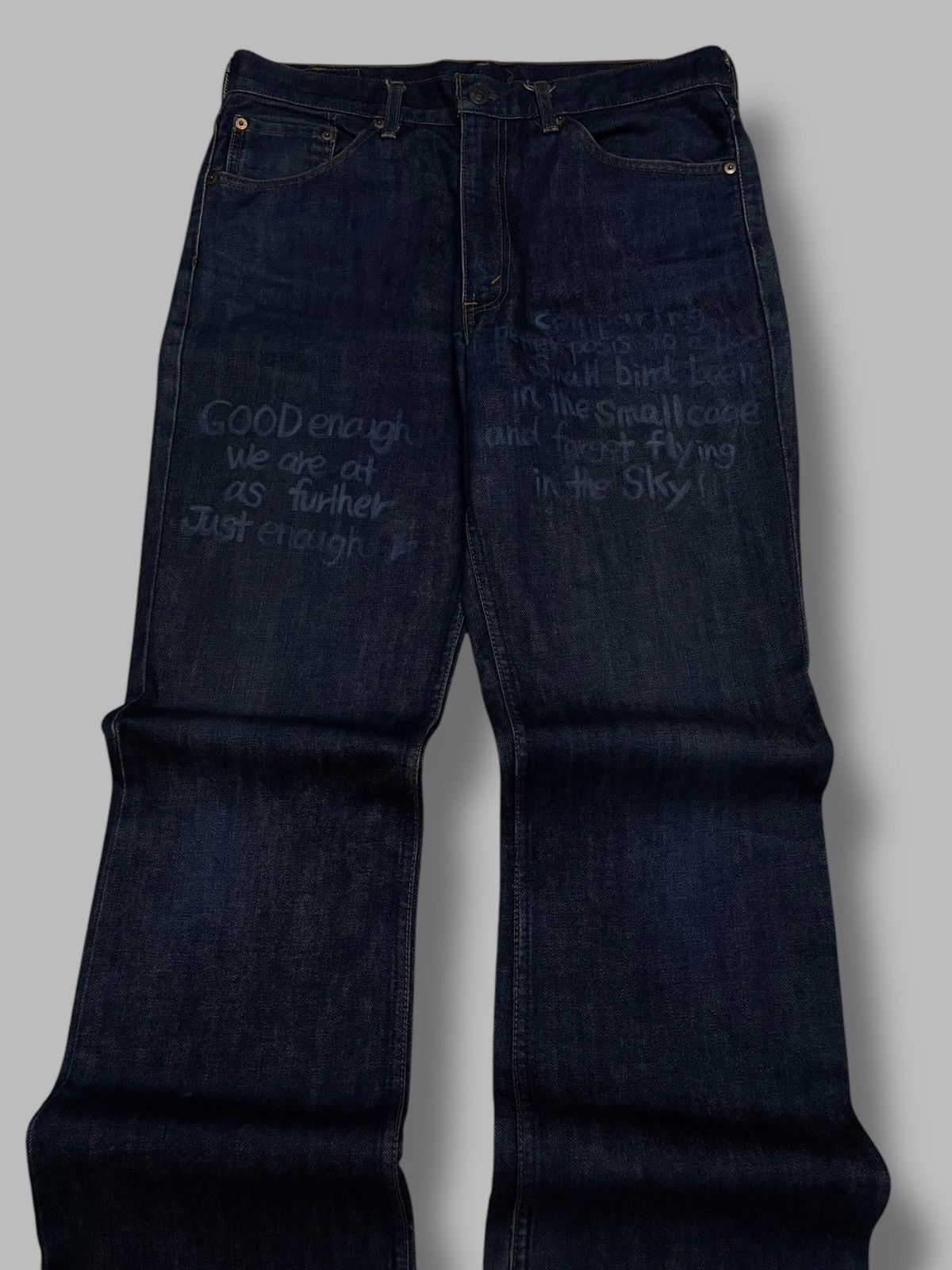 Levi's Vintage Clothing Vintage Og 1990s Original Levis 517 Poem Flared Style Denim Size US 32 / EU 48 - 4 Thumbnail