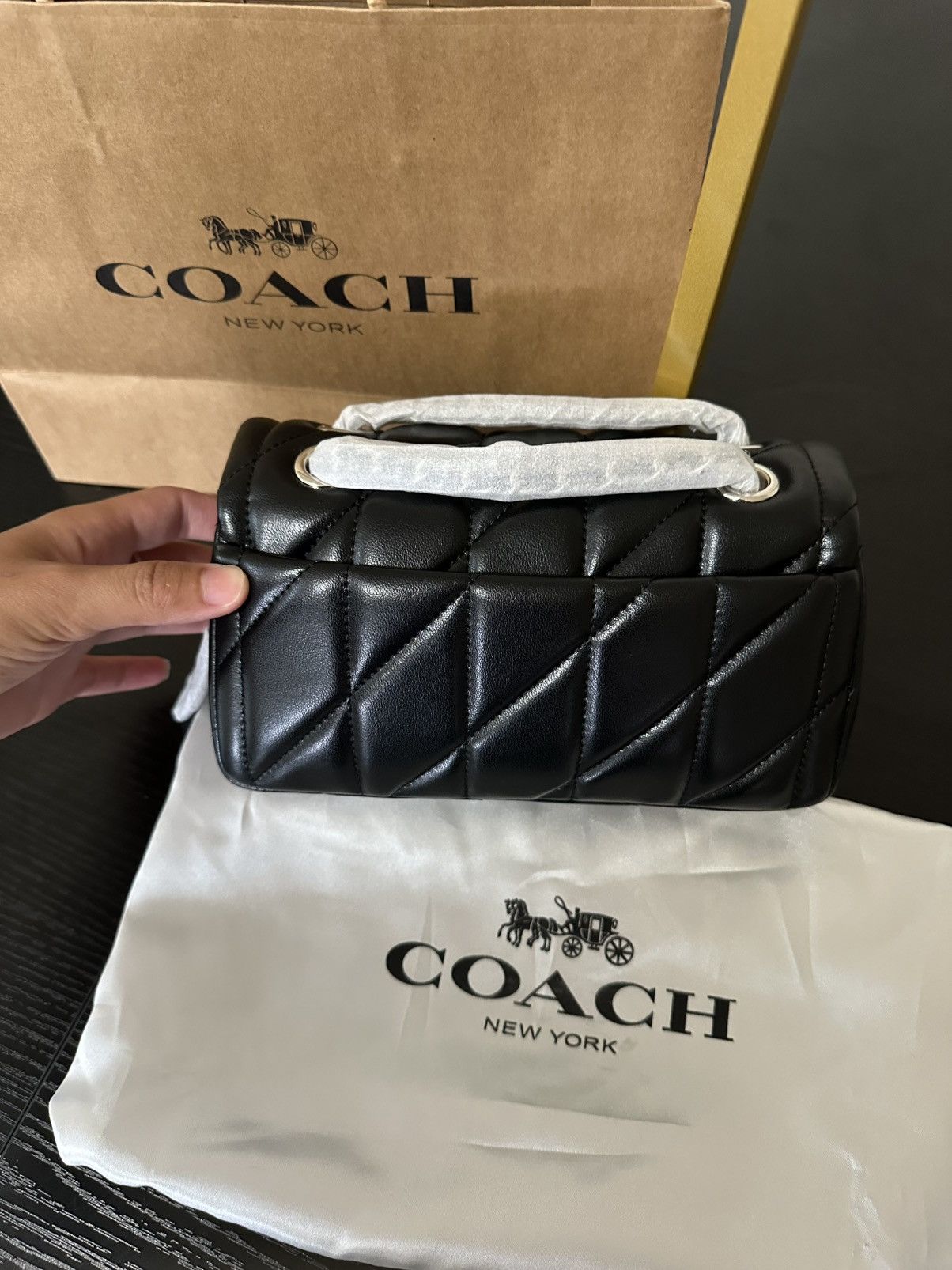 Coach COACH Women's Quilted Leather Tabby 20 Shoulder Bag Size ONE SIZE - 11 Thumbnail