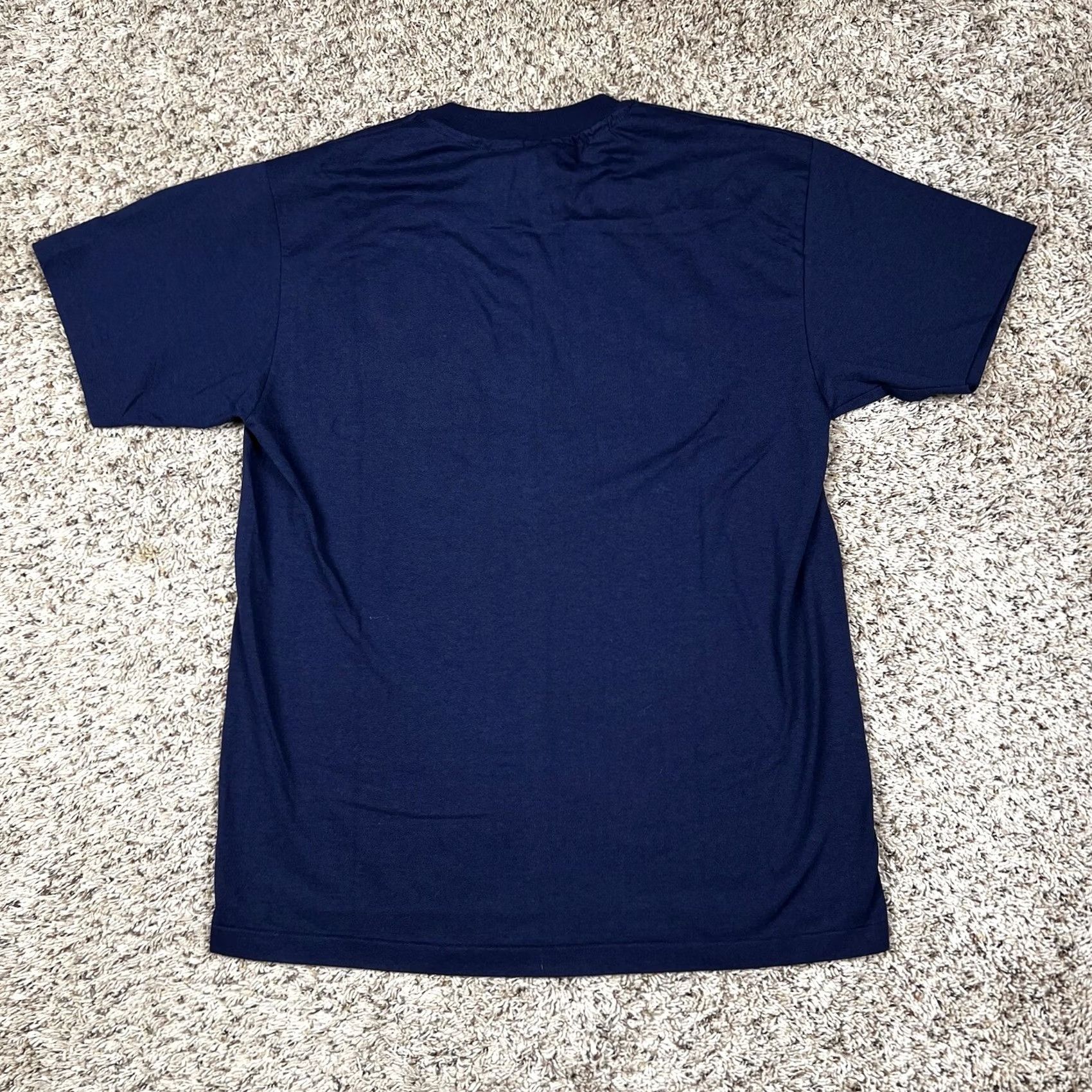 Hanes VINTAGE Chicago Canaryville Graphic T-Shirt Medium M Unisex Adults Hanes Blue 90s Single Stitch Graphic Tee Shirt Men's Womens Size US M / EU 48-50 / 2 - 3 Thumbnail