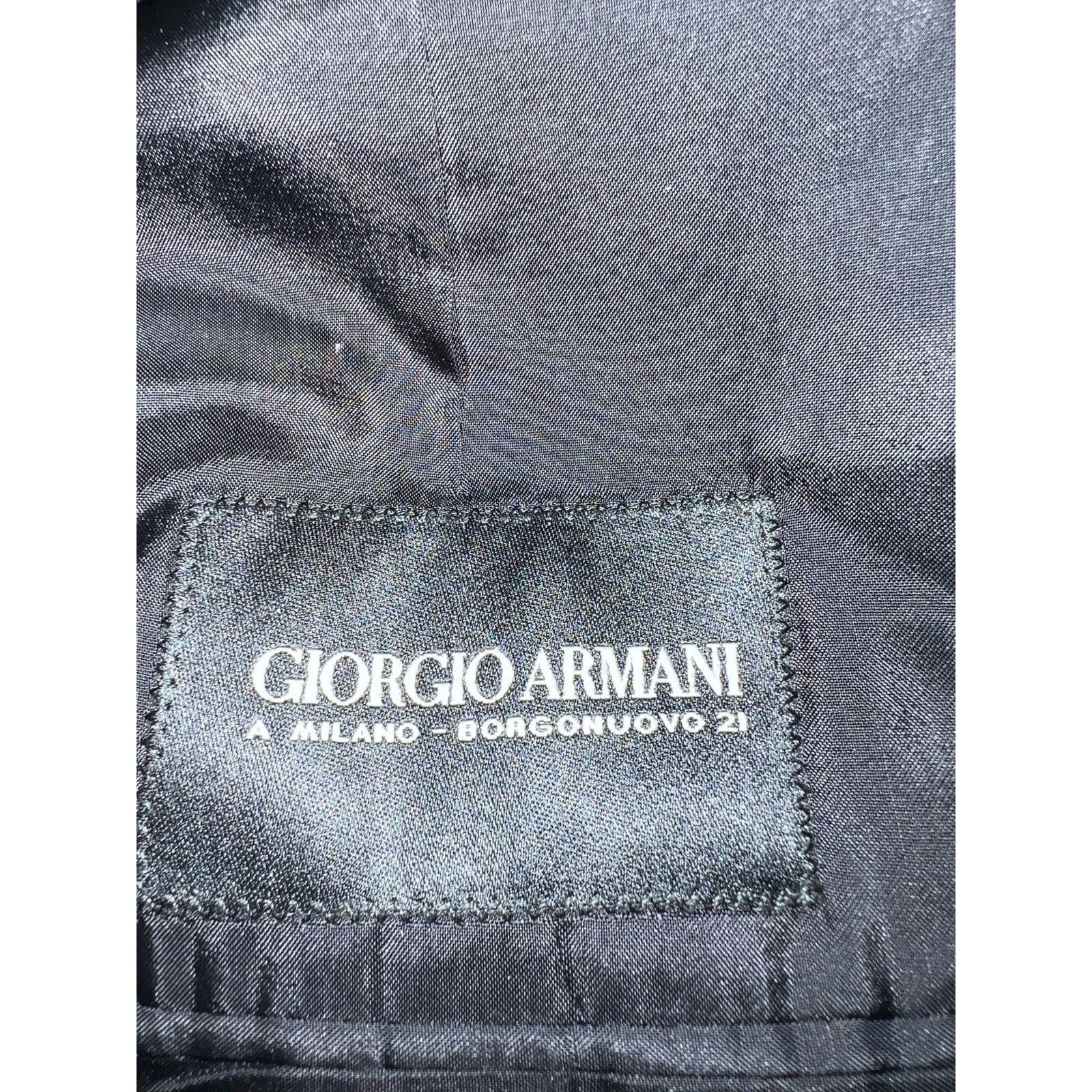 Giorgio Armani Armani Collezioni 3bt Gray Blazer 46L US/56L EU Size 46L - 6 Thumbnail