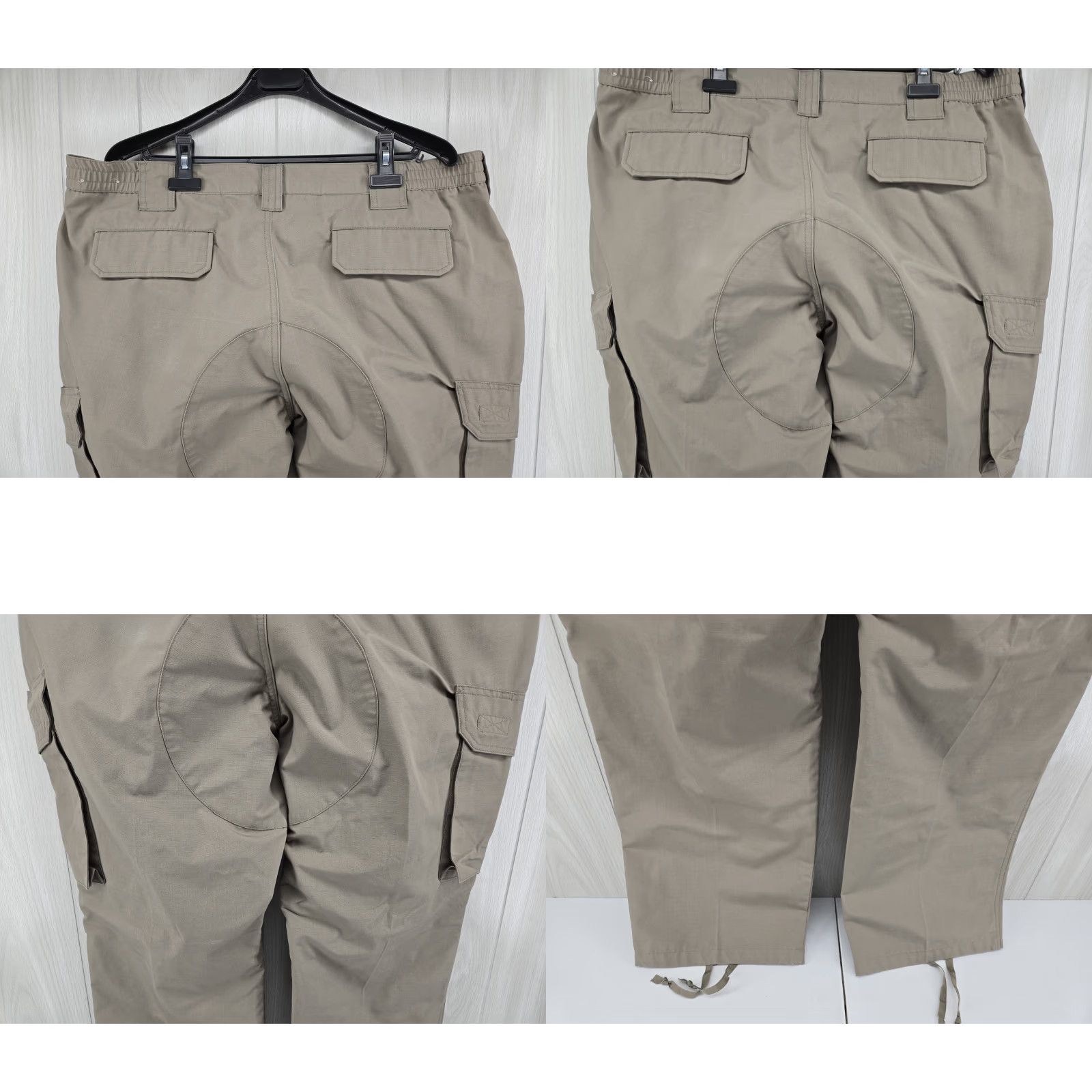 Vintage LAPG Pants Men's 44x30 Cargo Tactical Rip Stop Gray Khaki Size US 44 / EU 60 - 8 Thumbnail