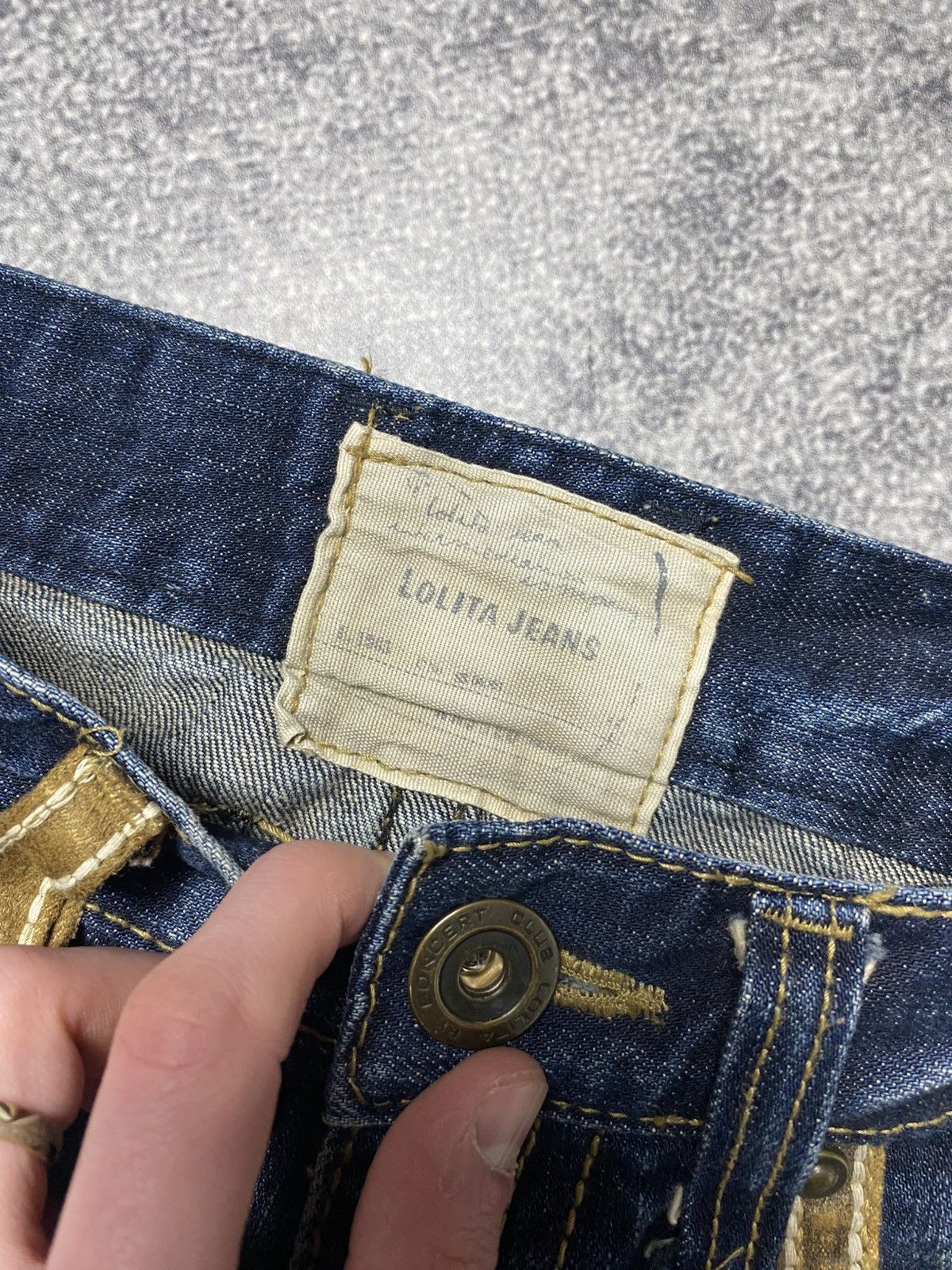 Tornado Mart LOLITA JEANS IF SIX WAS NINE STYLE JAPANESE VINTAGE Size 26" / US 2 / IT 38 - 6 Thumbnail