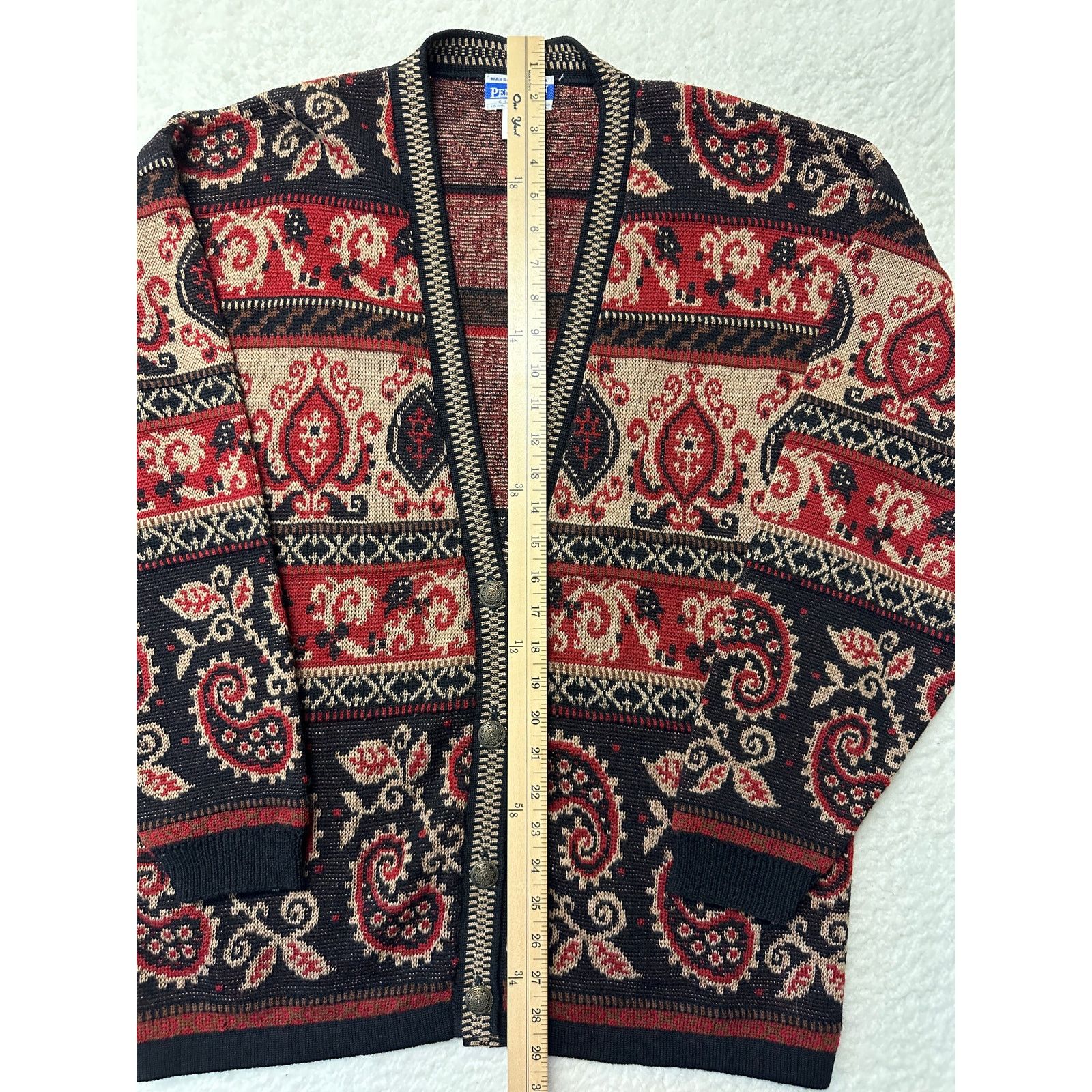 Pendleton Vintage Pendleton Womens Wool Knit Cardigan Sweater Large Size L / US 10 / IT 46 - 4 Thumbnail