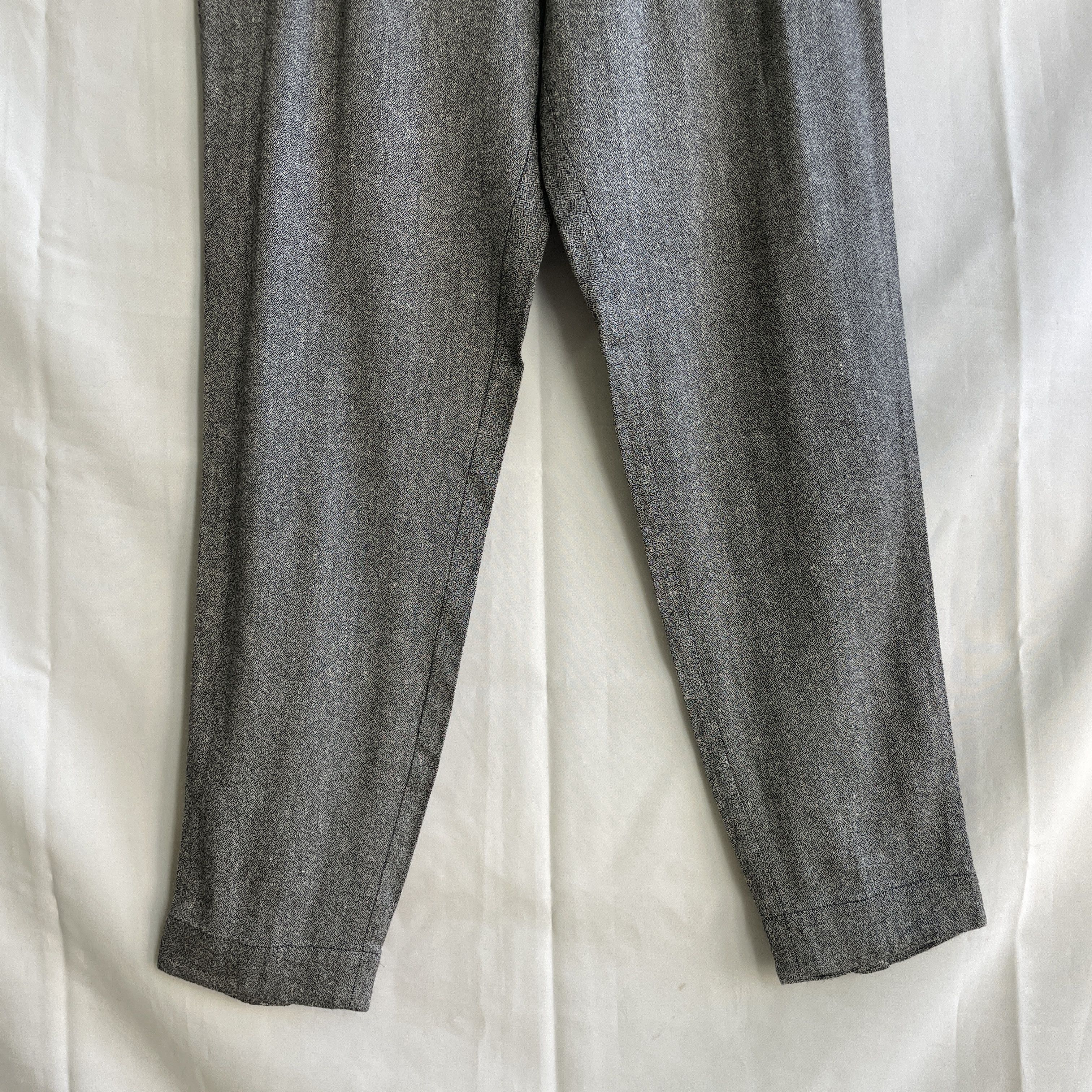 A.P.C. A.P.C. Womens Melange Viscose Linen Tapered Pleated Trousers Size 26" / US 2 / IT 38 - 6 Thumbnail