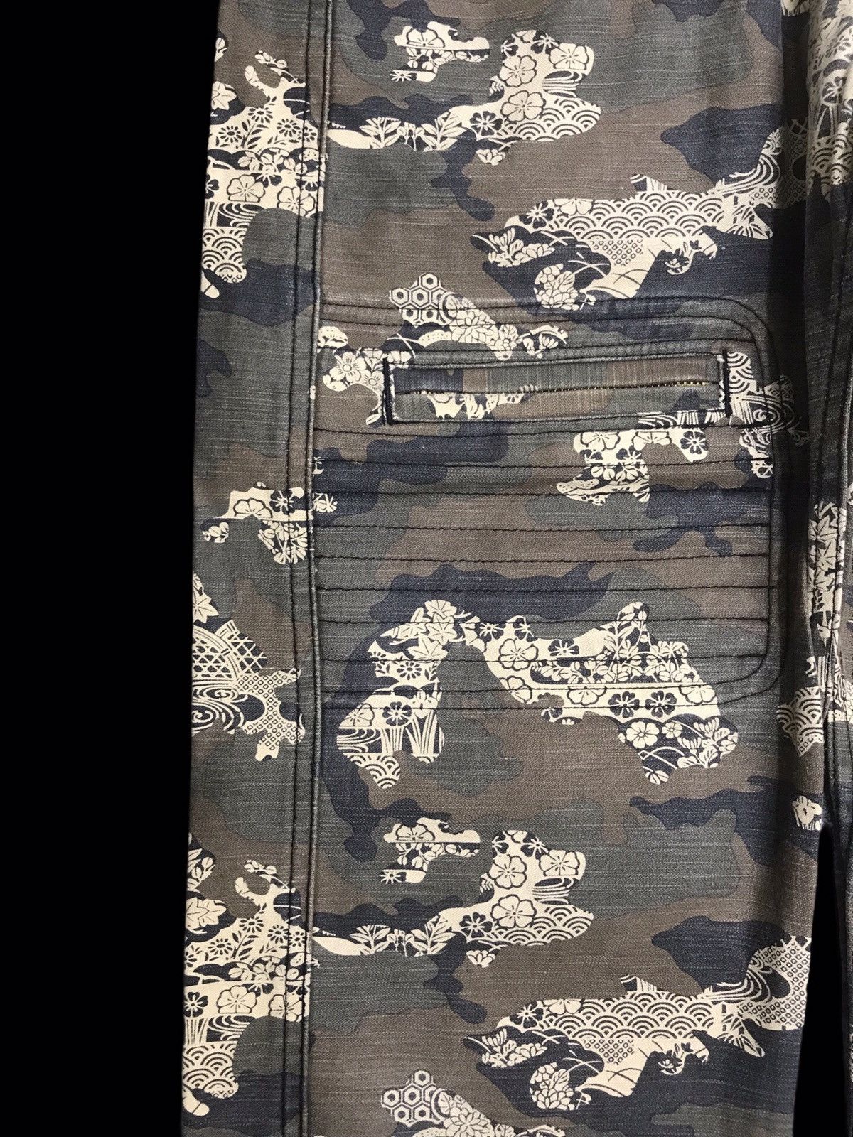 Japanese Brand 💥ARCHIVAL💥GEMSTONE Japan Tctical Multipocket Camo Pant F94 Size US 31 - 7 Thumbnail