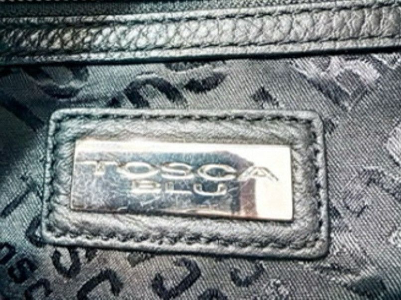 Other Tosca Blu Black Genuine Leather Braided Shoulder Bag - Italy Size ONE SIZE - 5 Thumbnail