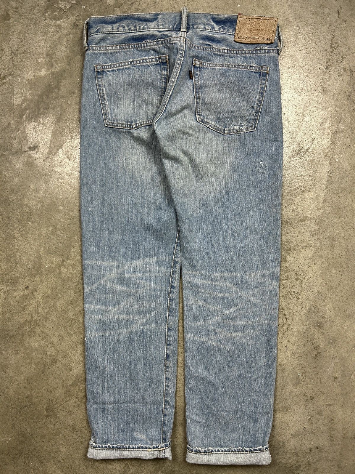 Japanese Brand genuine vintage g.o.a selvedge jeans Size US 30 / EU 46 - 2 Thumbnail