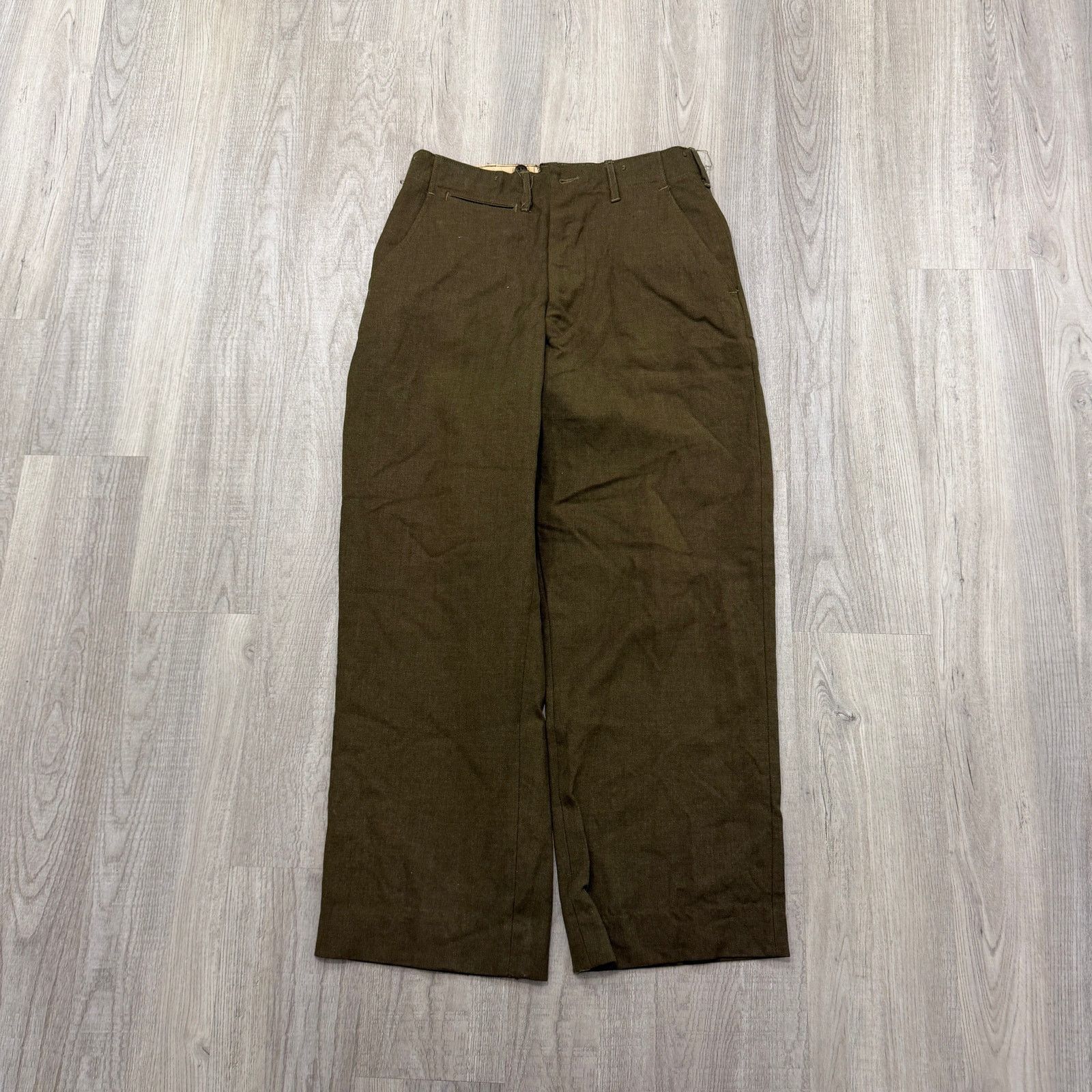 Vintage Vintage US Arm Korean War Wool Uniform Pants Men's 29x27 Size US 29 - 2 Thumbnail