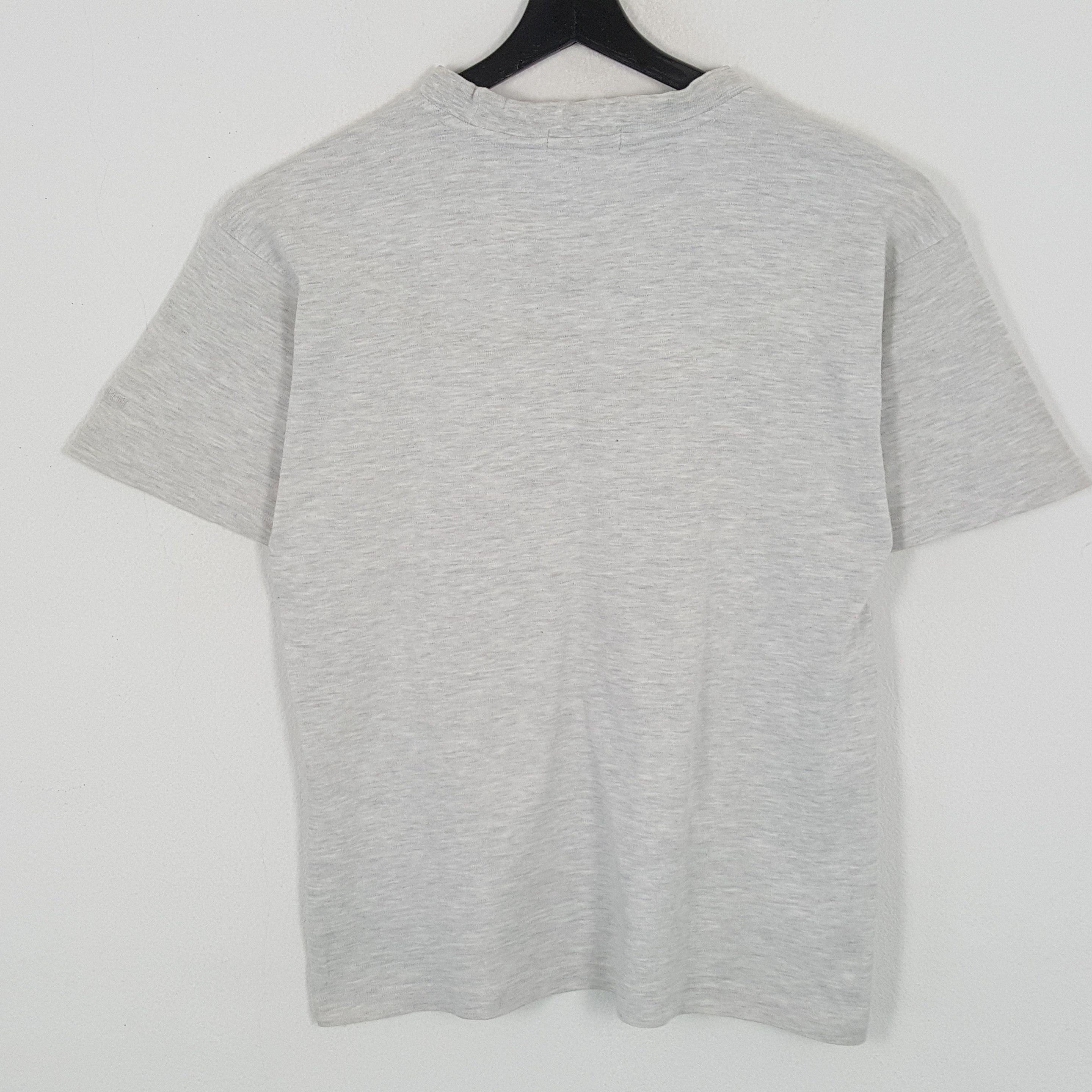 Vintage × Yves Saint Laurent YVES SAINT LAURENT Tshirt Pocket Logo Design Size US L / EU 52-54 / 3 - 3 Thumbnail