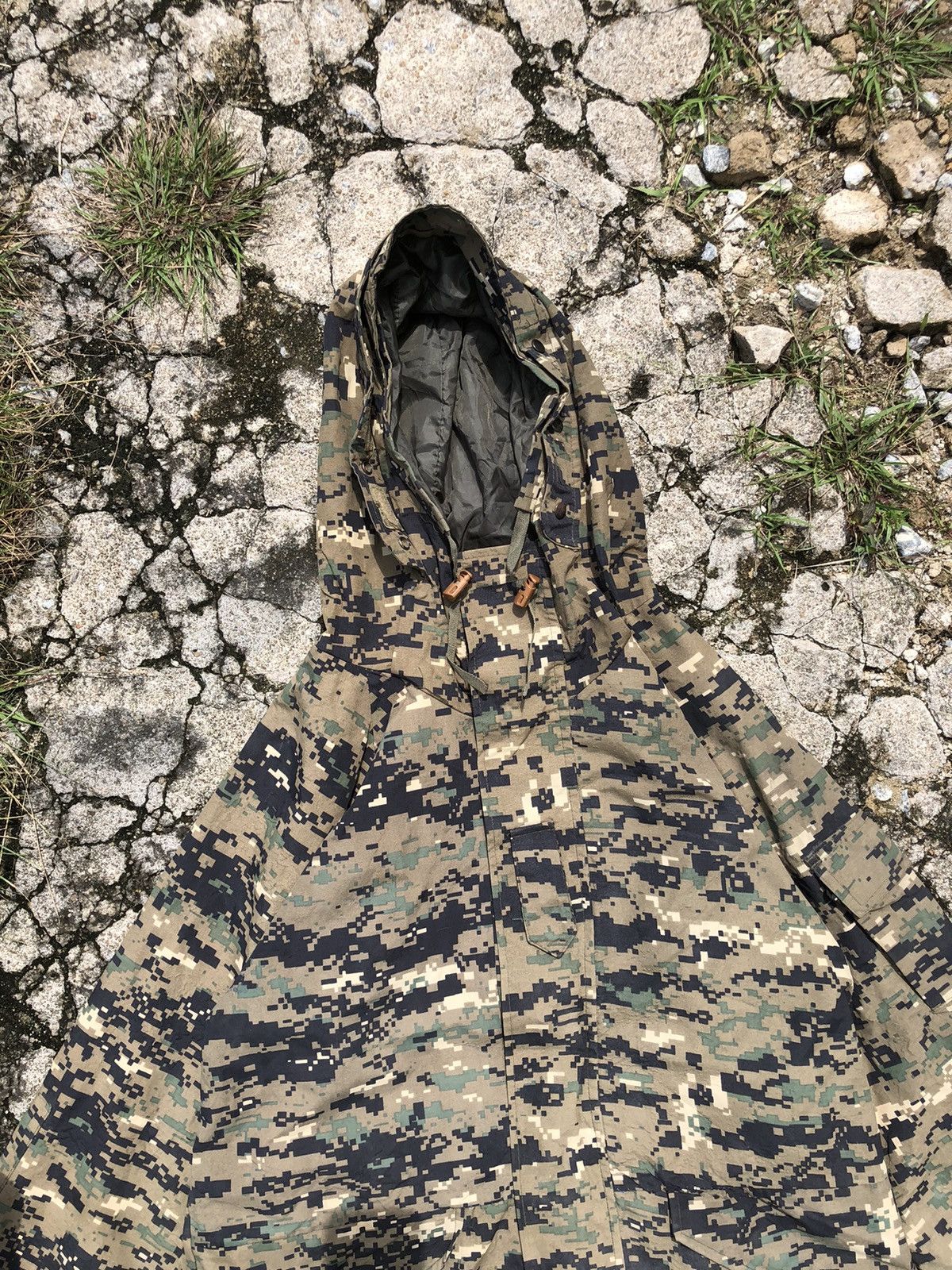 Japanese Brand × Vintage Vintage Army Camouflage Light Jacket Size US L / EU 52-54 / 3 - 2 Thumbnail