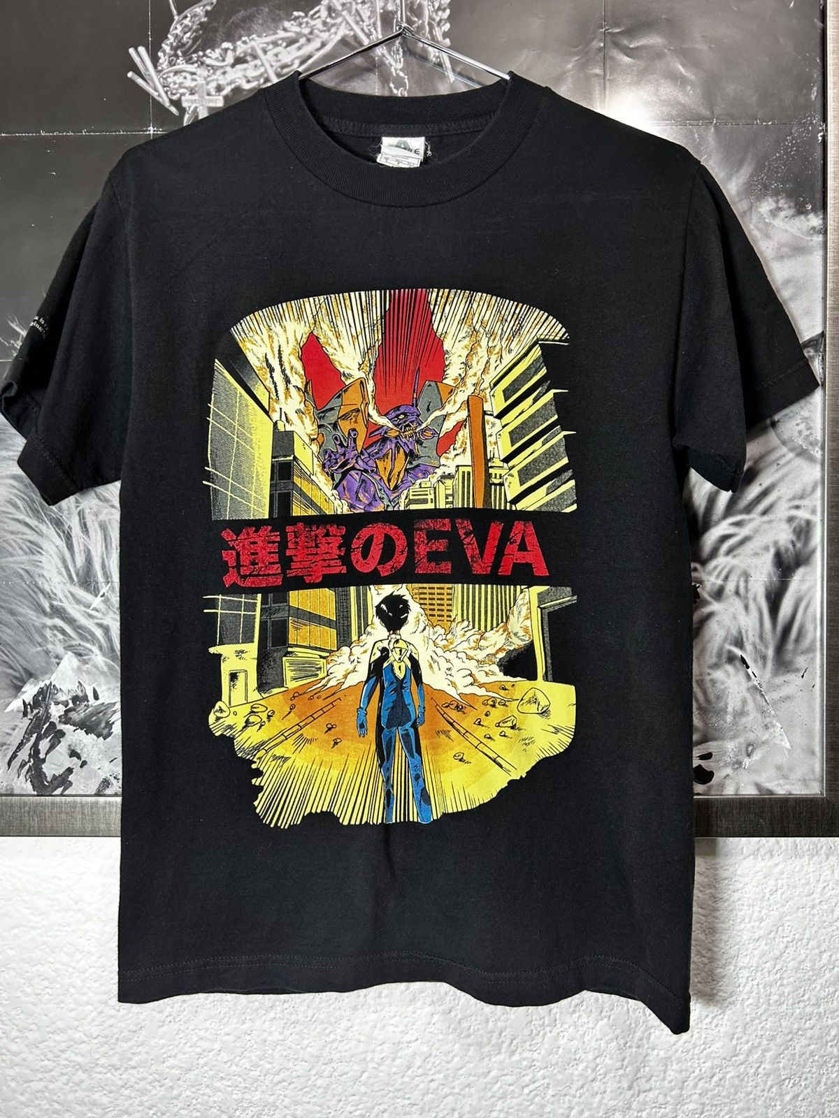 Levi's Vintage Clothing NEON GENESIS EVANGELION ANIME ATTACK VINTAGE SHIRT Size US 34 / EU 50 - 1 Thumbnail