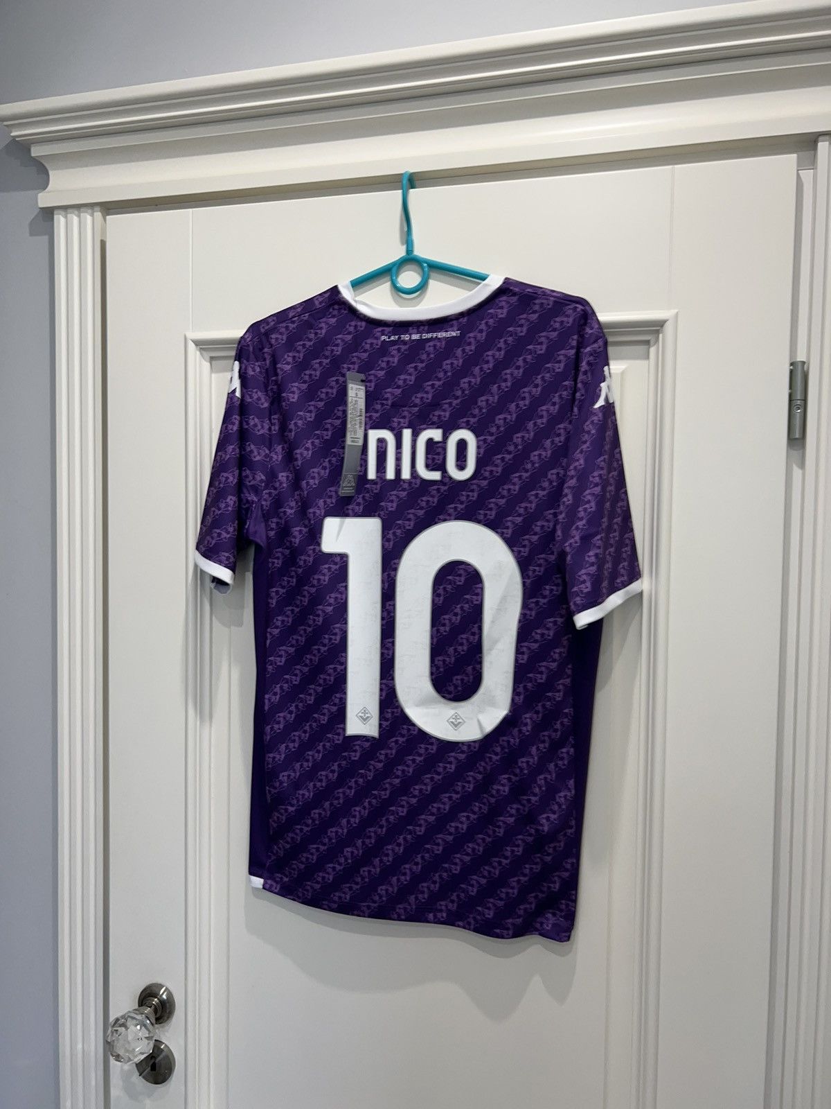 Kappa Fiorentina kappa Jersey Nico Gonzalez Size US M / EU 48-50 / 2 - 9 Thumbnail