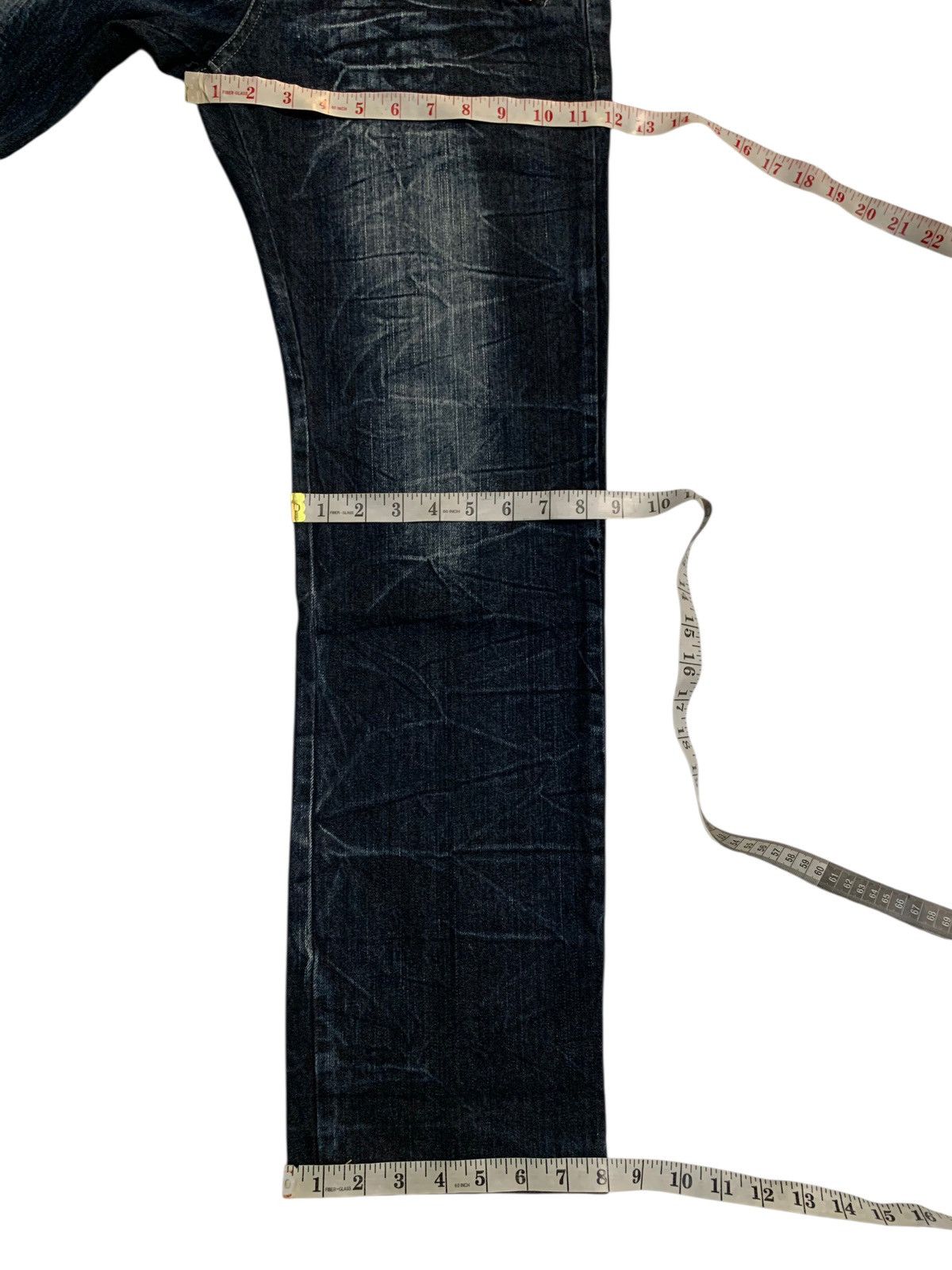 Tornado Mart RUSTY SKULL BONES WILD LIFE STUDDED CLAWMARK PUNK DENIM☠️ Size US 32 / EU 48 - 17 Thumbnail
