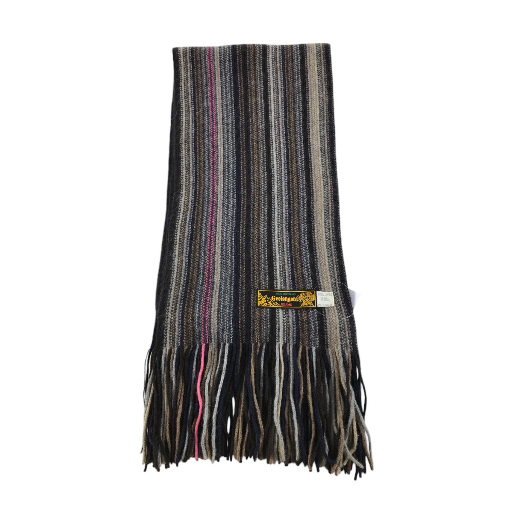 Beams Plus × Vintage Vintage Beams Scarf / Muffler / Neckwear - WW2607 Size ONE SIZE - 2 Thumbnail