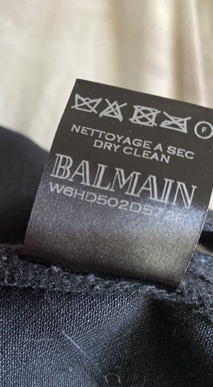 Balmain BALMAIN F/W ‘16 4-ZIP COATED BIKER DENIM JEANS Size US 34 / EU 50 - 14 Thumbnail