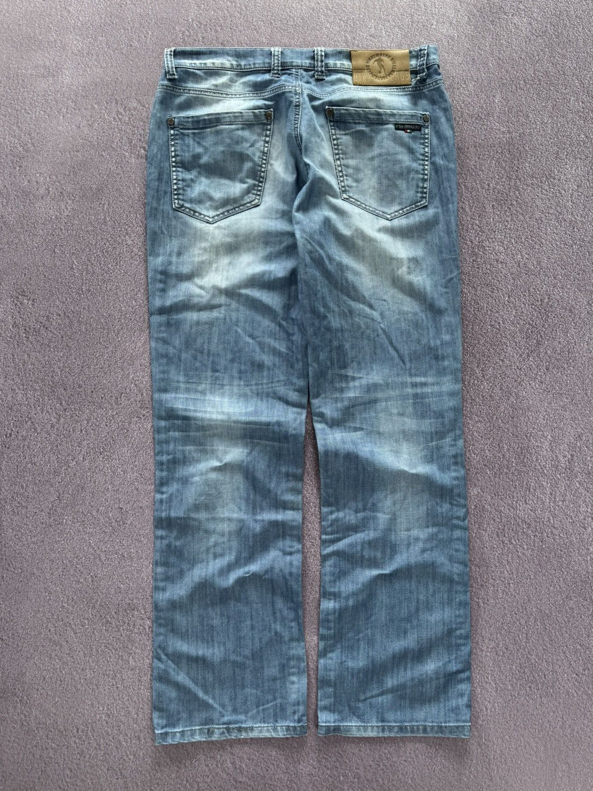 Dirk Bikkembergs Dirk Bikkembergs Vintage 00s Archival Denim Jeans Size US 36 / EU 52 - 2 Thumbnail