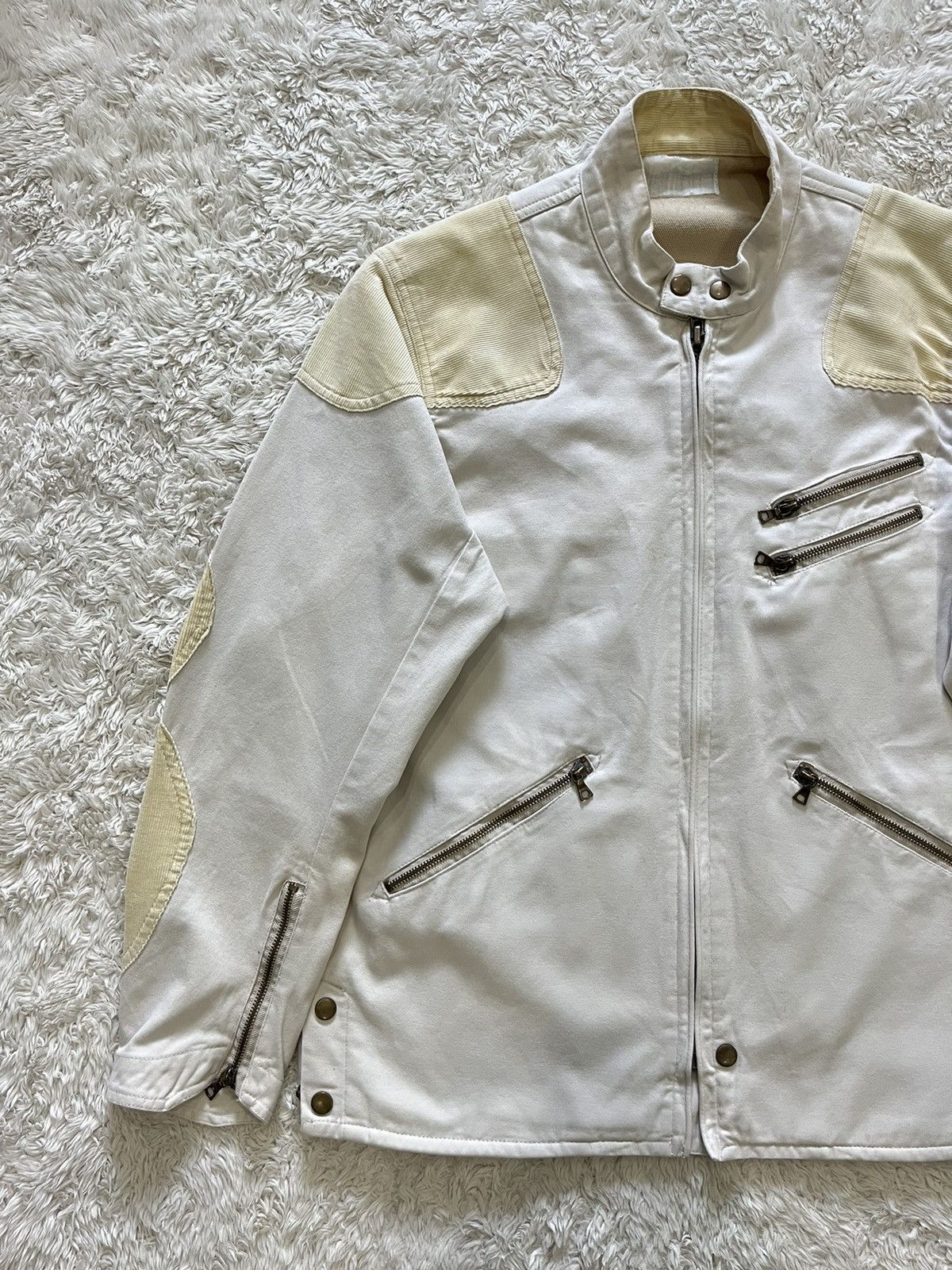 General Research ss04 general research silver stone multipocket riding jacket Size US L / EU 52-54 / 3 - 4 Thumbnail