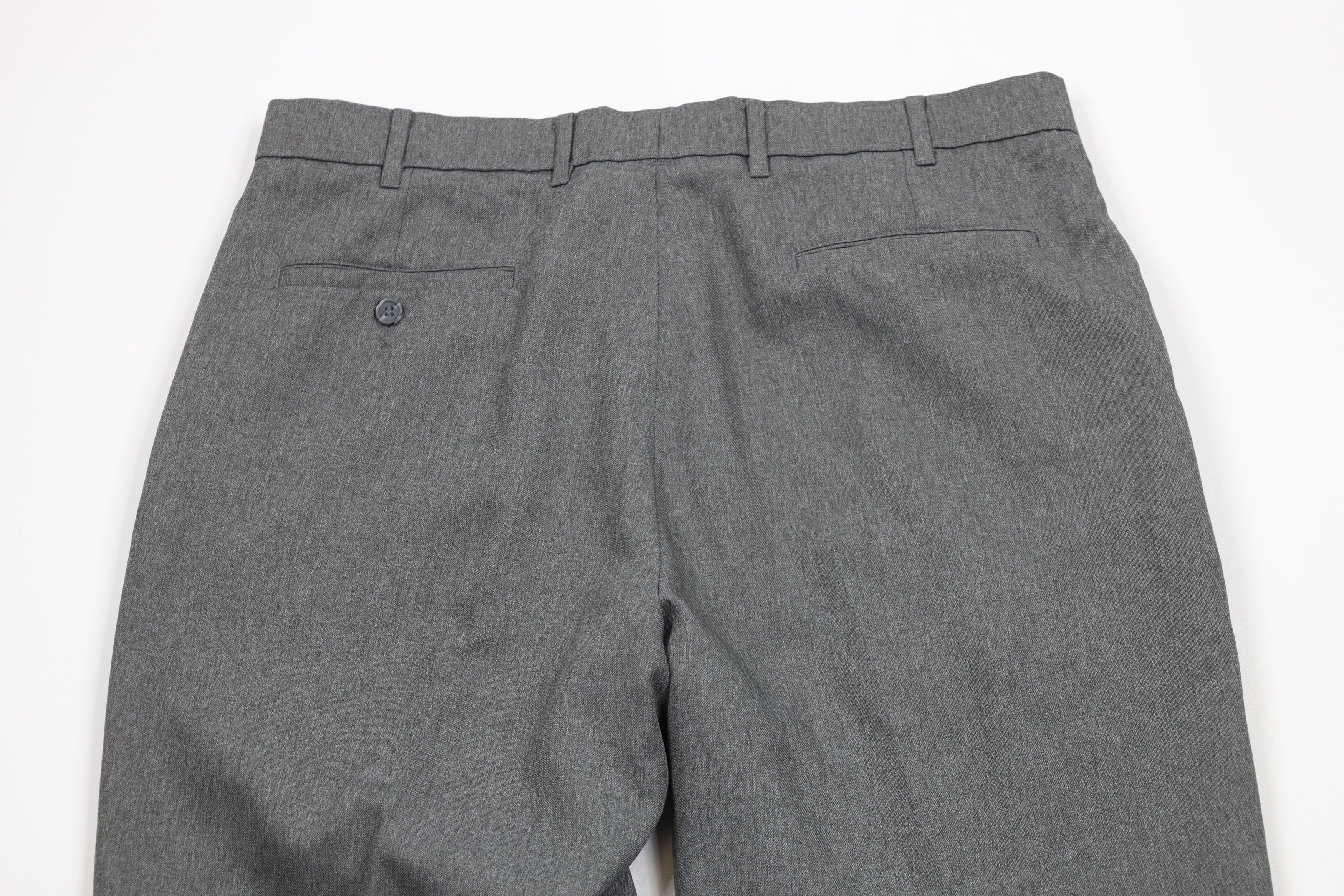 Levi's × Vintage Vintage 90s Levis Flared Wide Leg Chino Pant Heather Gray Size US 36 / EU 52 - 12 Thumbnail