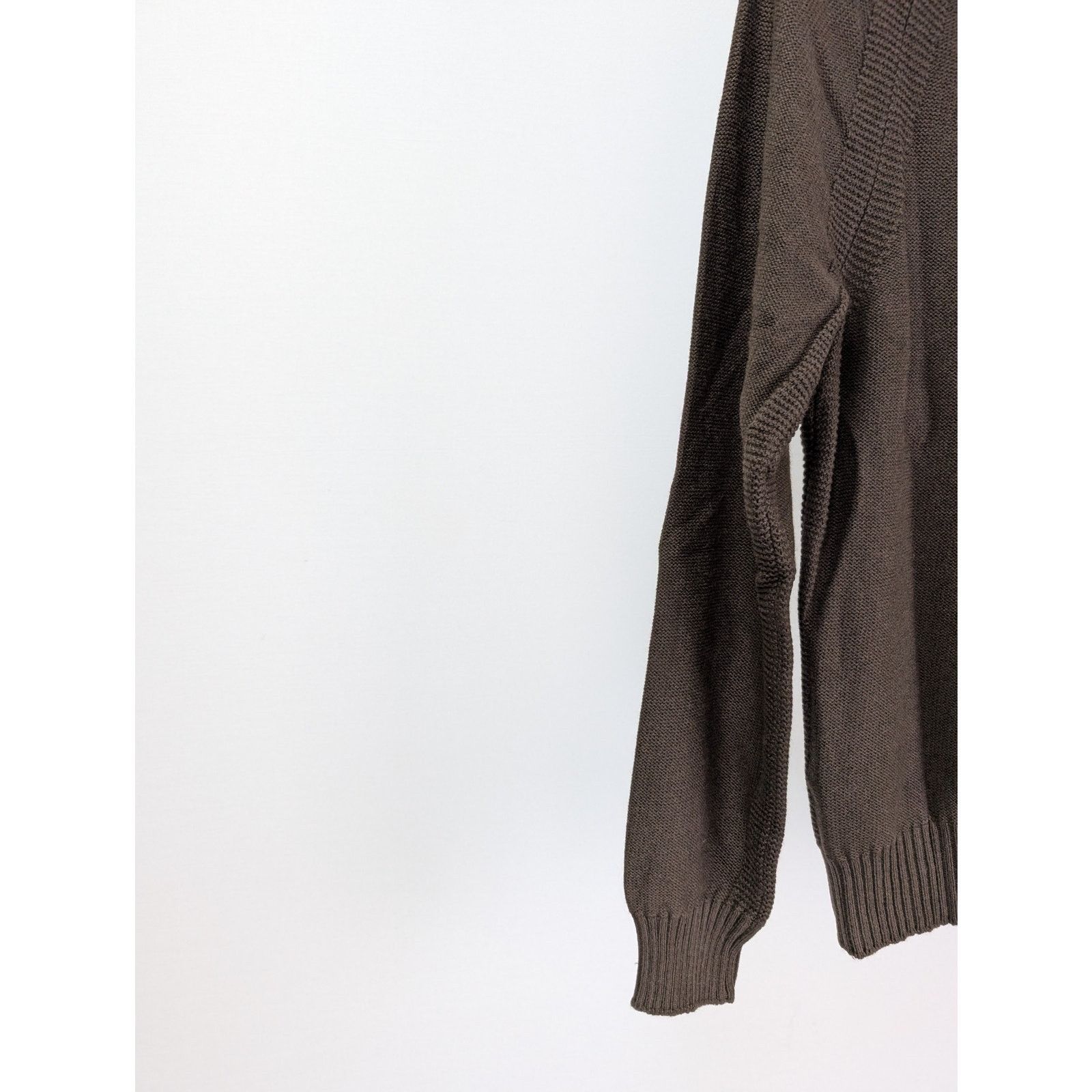 Tom Ford o1rshd1 CC20 Henley Knitwear Sweatshirt in Brown Size US M / EU 48-50 / 2 - 9 Thumbnail