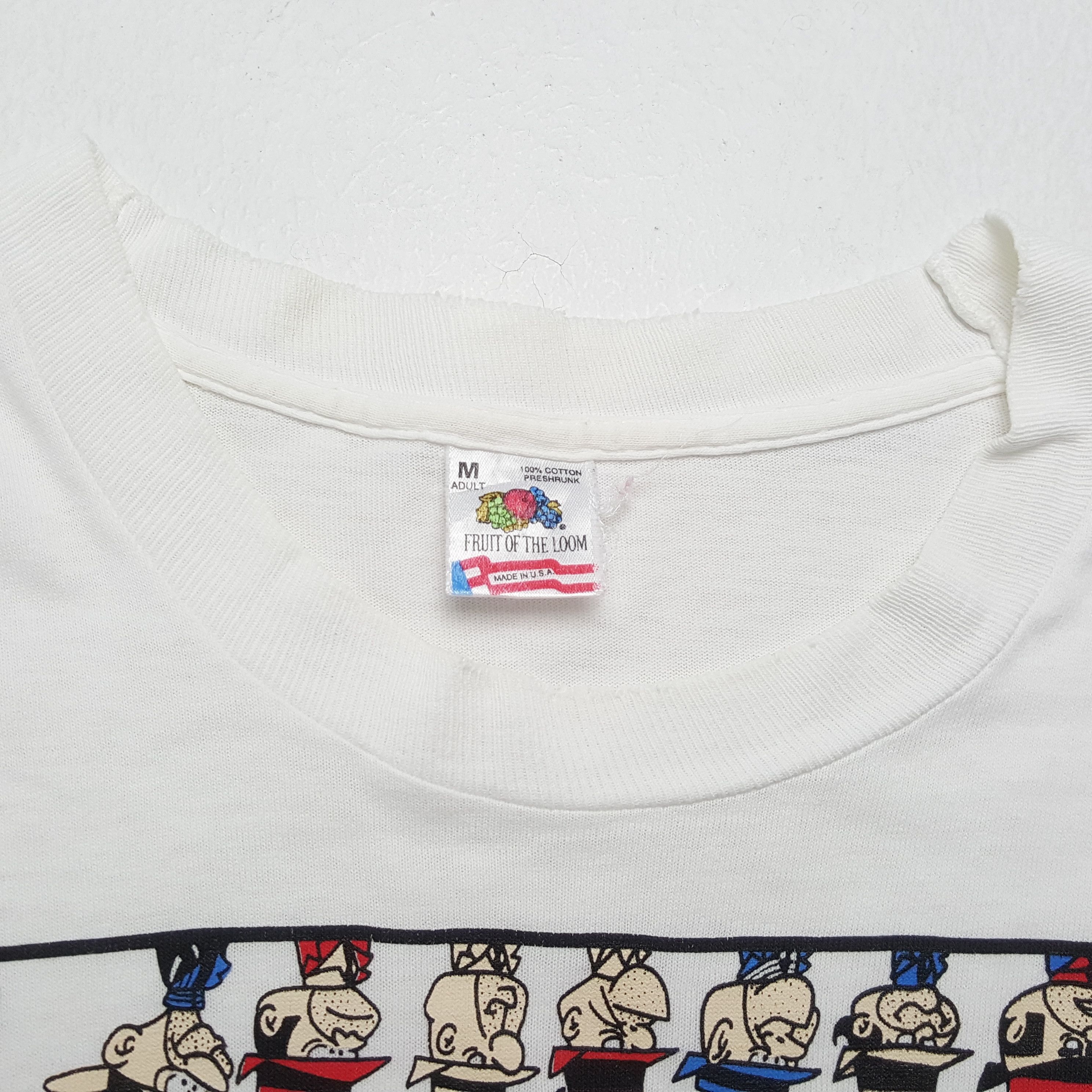 Anime × Cartoon Network × Vintage Vintage 90's WACKY RACES American Cartoon Characters T-Shirt Size US M / EU 48-50 / 2 - 7 Thumbnail