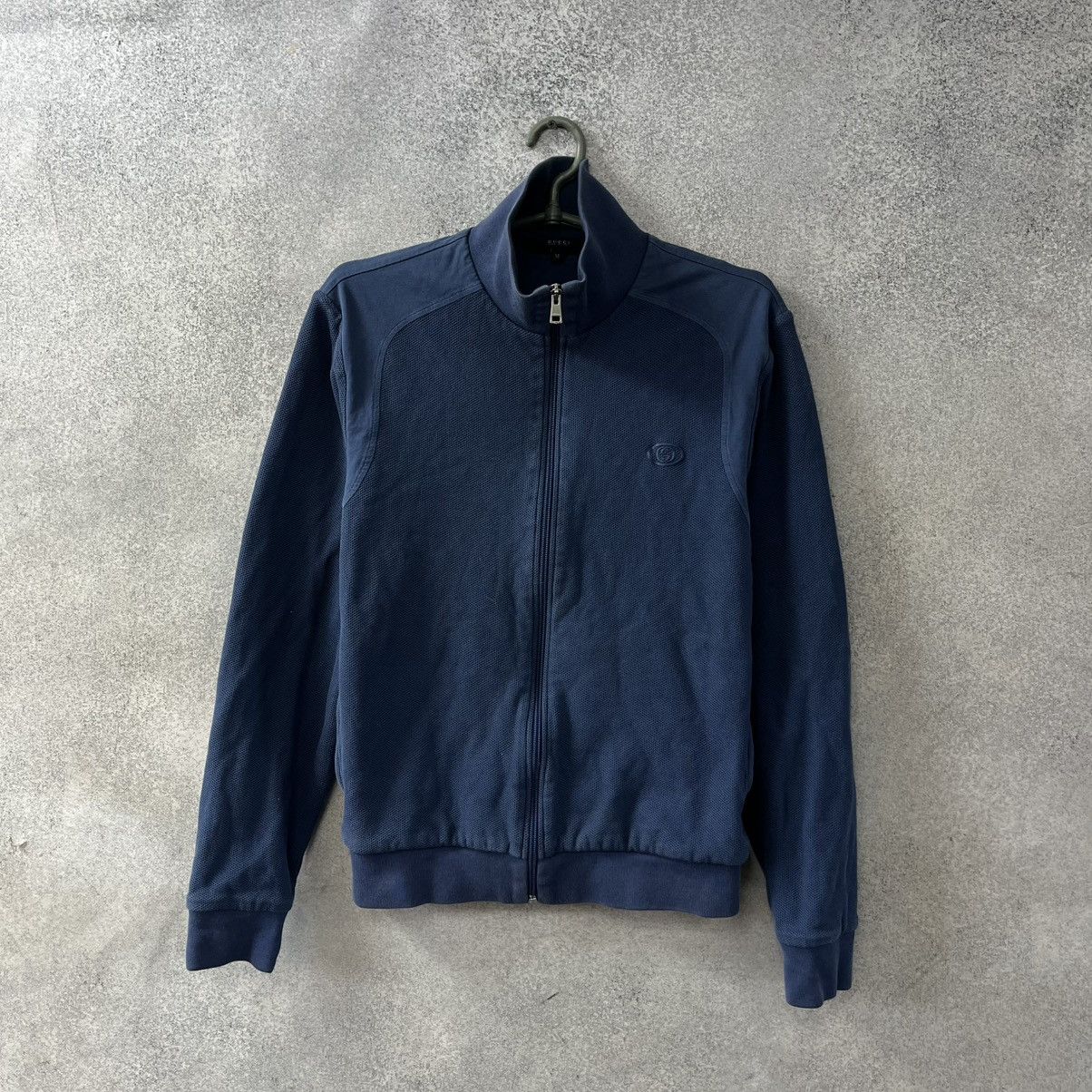 GUCCI zip sweater Blue