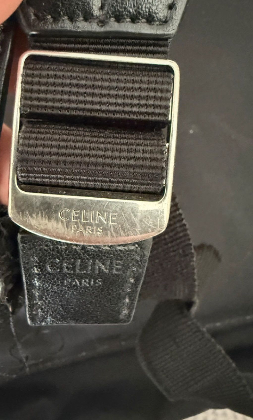 Celine Celine x Christian marclay medium canvas backpack Size ONE SIZE - 8 Thumbnail