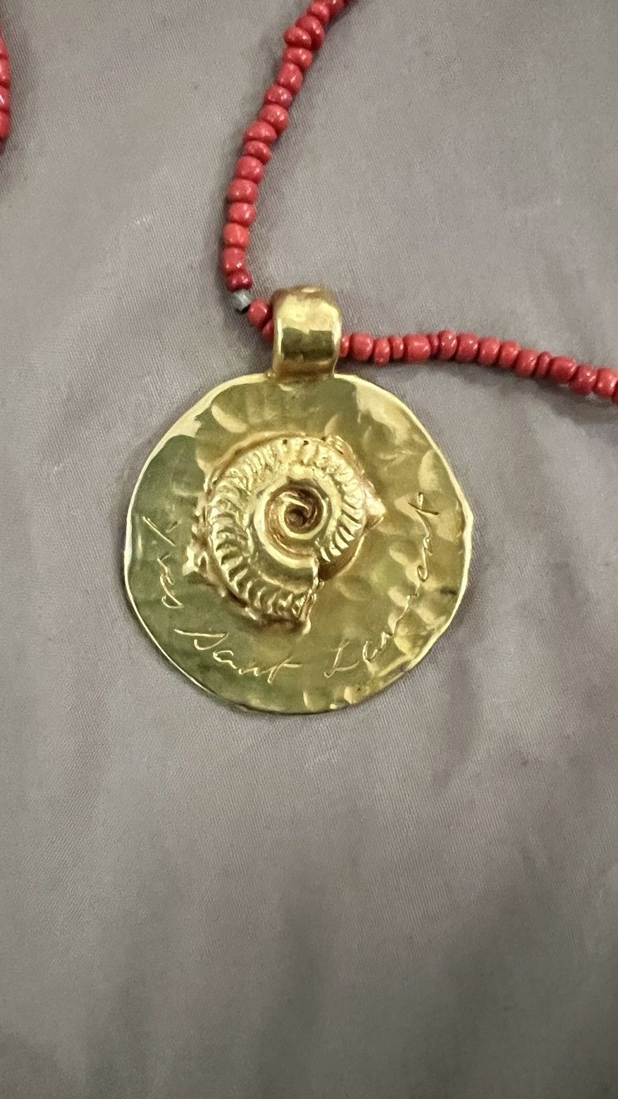Yves Saint Laurent Yves Saint Laurent Vintage Pendant Size ONE SIZE - 1 Thumbnail