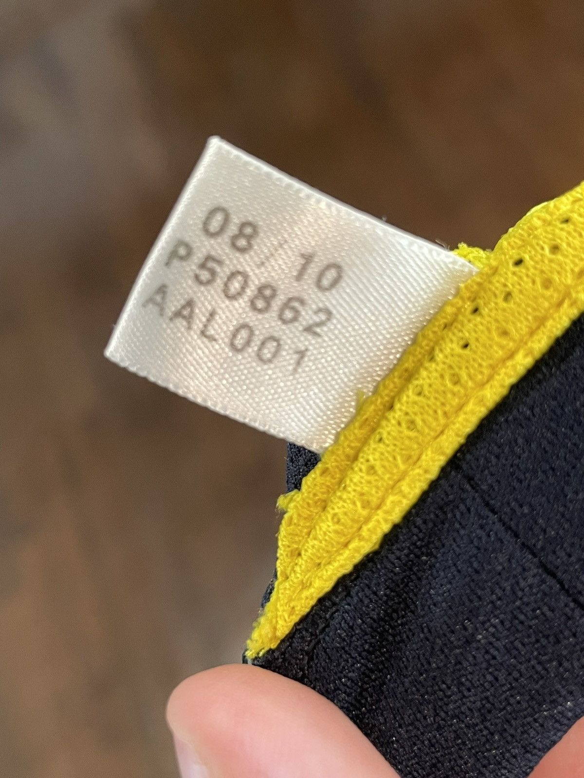 Adidas 2008 Adidas Navy and Yellow Soccer Jersey Size US S / EU 44-46 / 1 - 4 Thumbnail