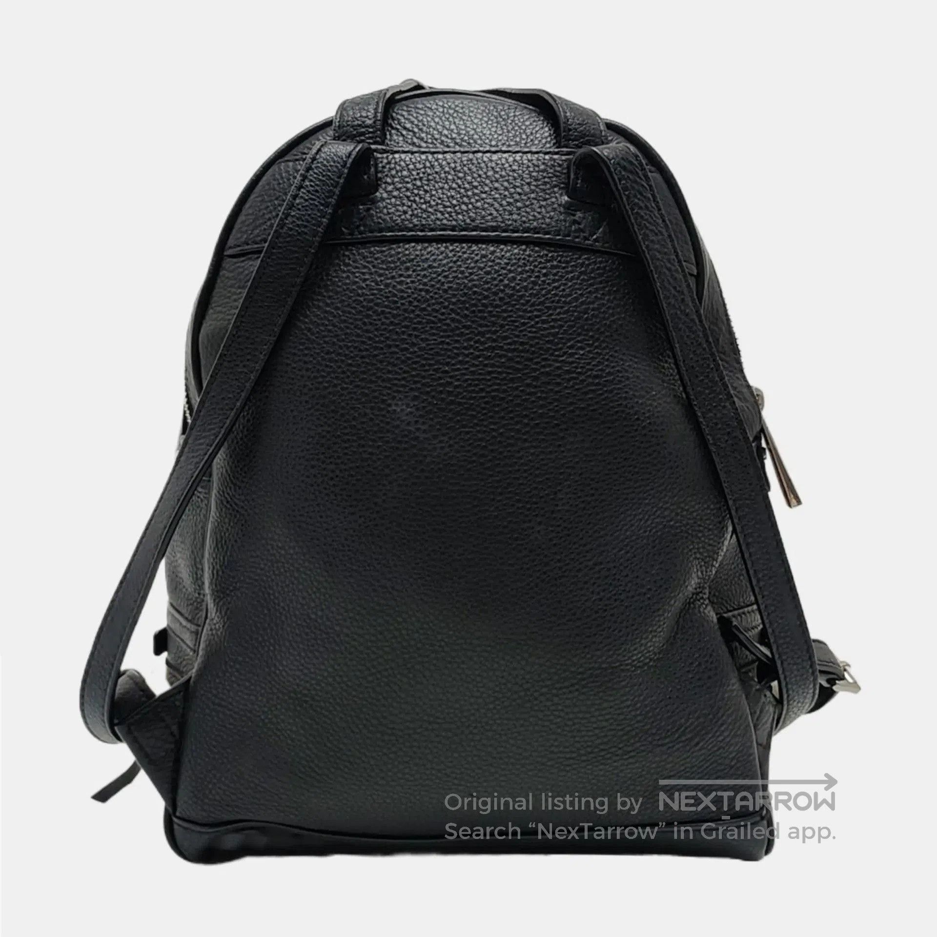 Michael Kors Michael Kors Black Sheepskin Patchwork Backpack. Size ONE SIZE - 3 Thumbnail