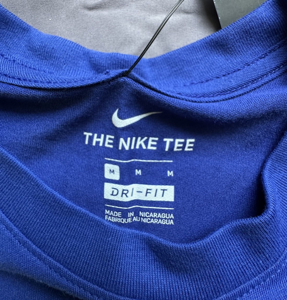 Nike Blue Nike Tee Size US M / EU 48-50 / 2 - 5 Thumbnail