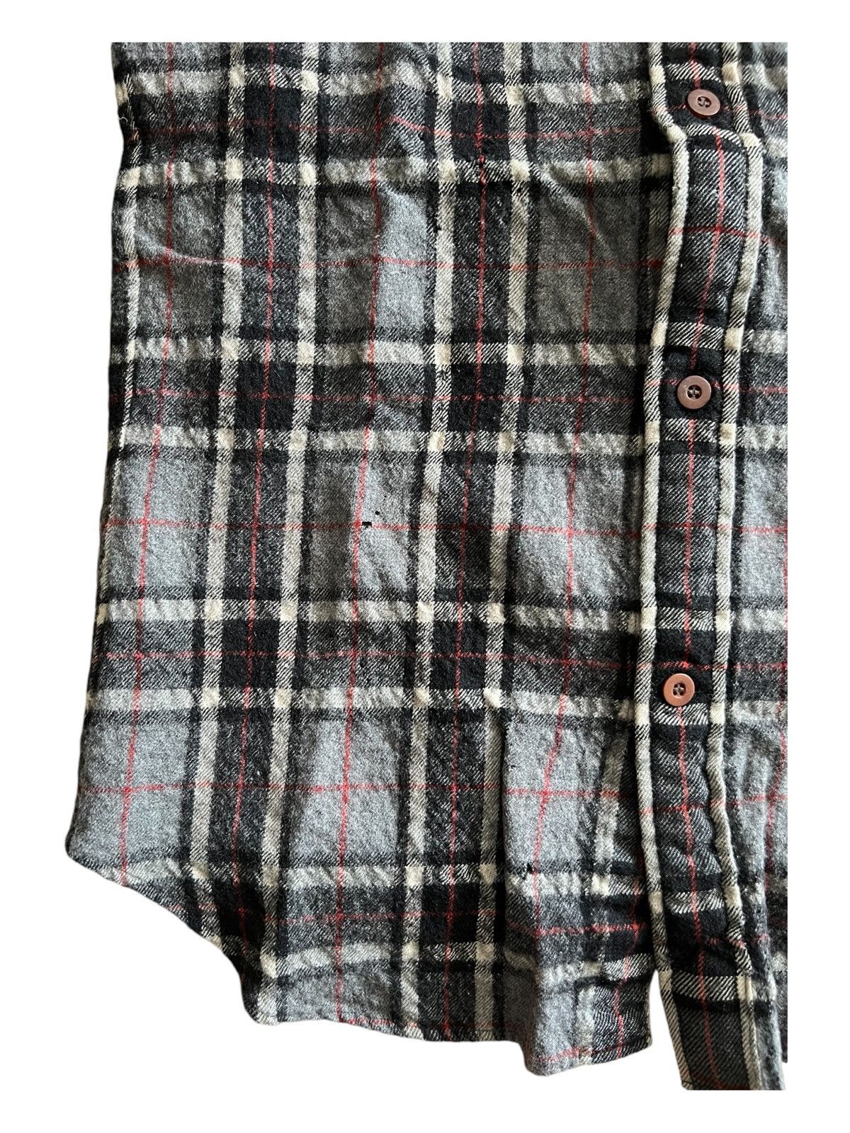 Comme des Garcons AW13 Comme des Garçons Homme Plaid Flannel Shirt Size US S / EU 44-46 / 1 - 11 Thumbnail