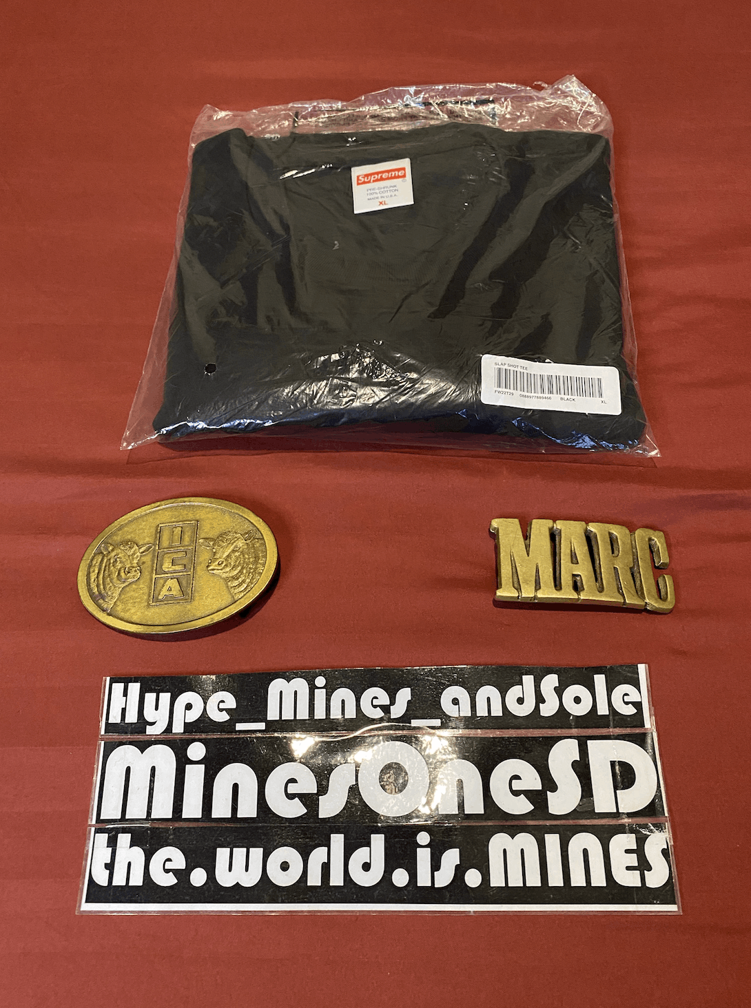 Supreme NWT Supreme Slap Shot Tee - Black - XL Size US XL / EU 56 / 4 - 3 Thumbnail