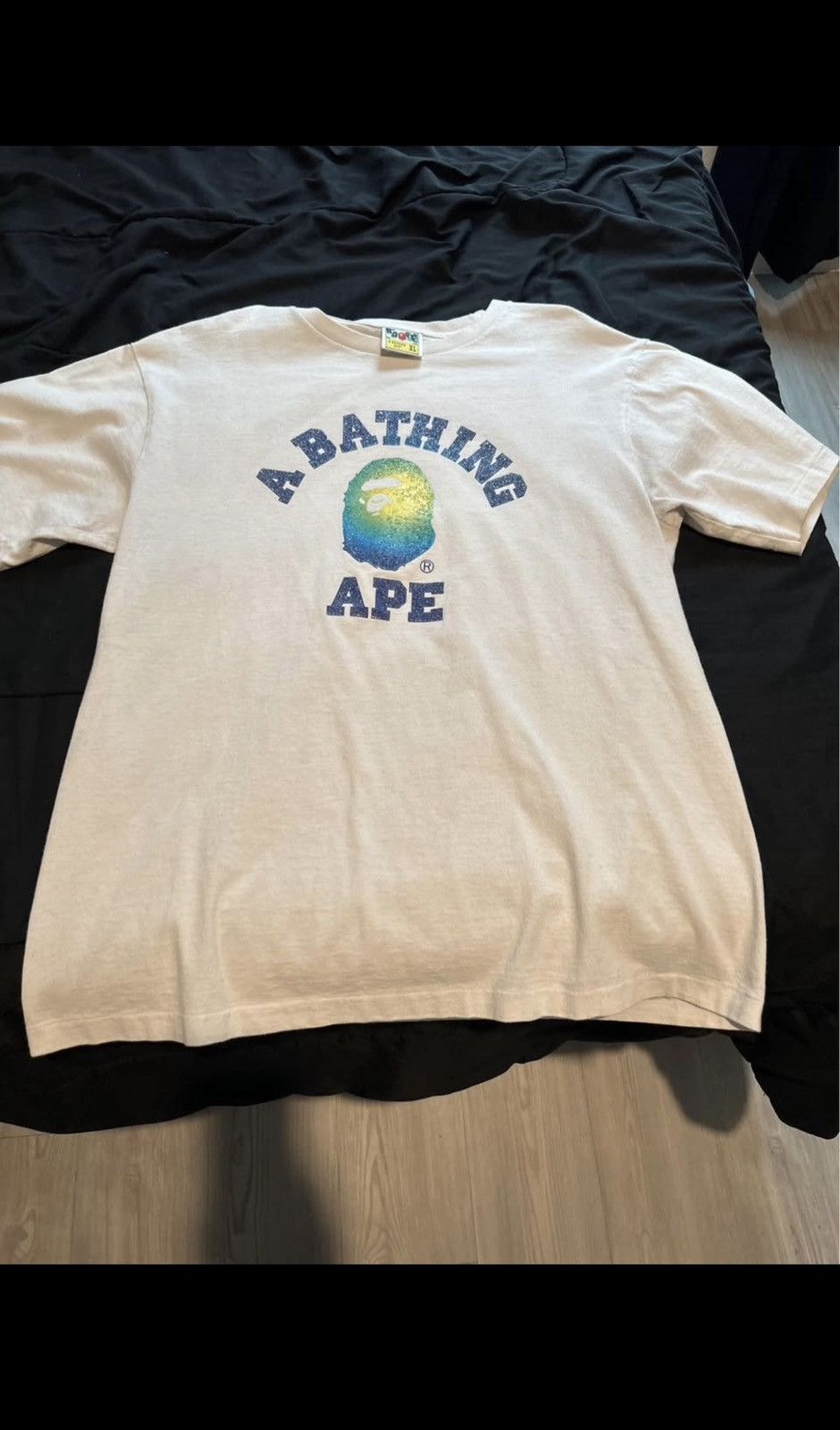 Bape × Swarovski Rare bape reflectived beaded t shirt Size US XL / EU 56 / 4 - 2 Thumbnail
