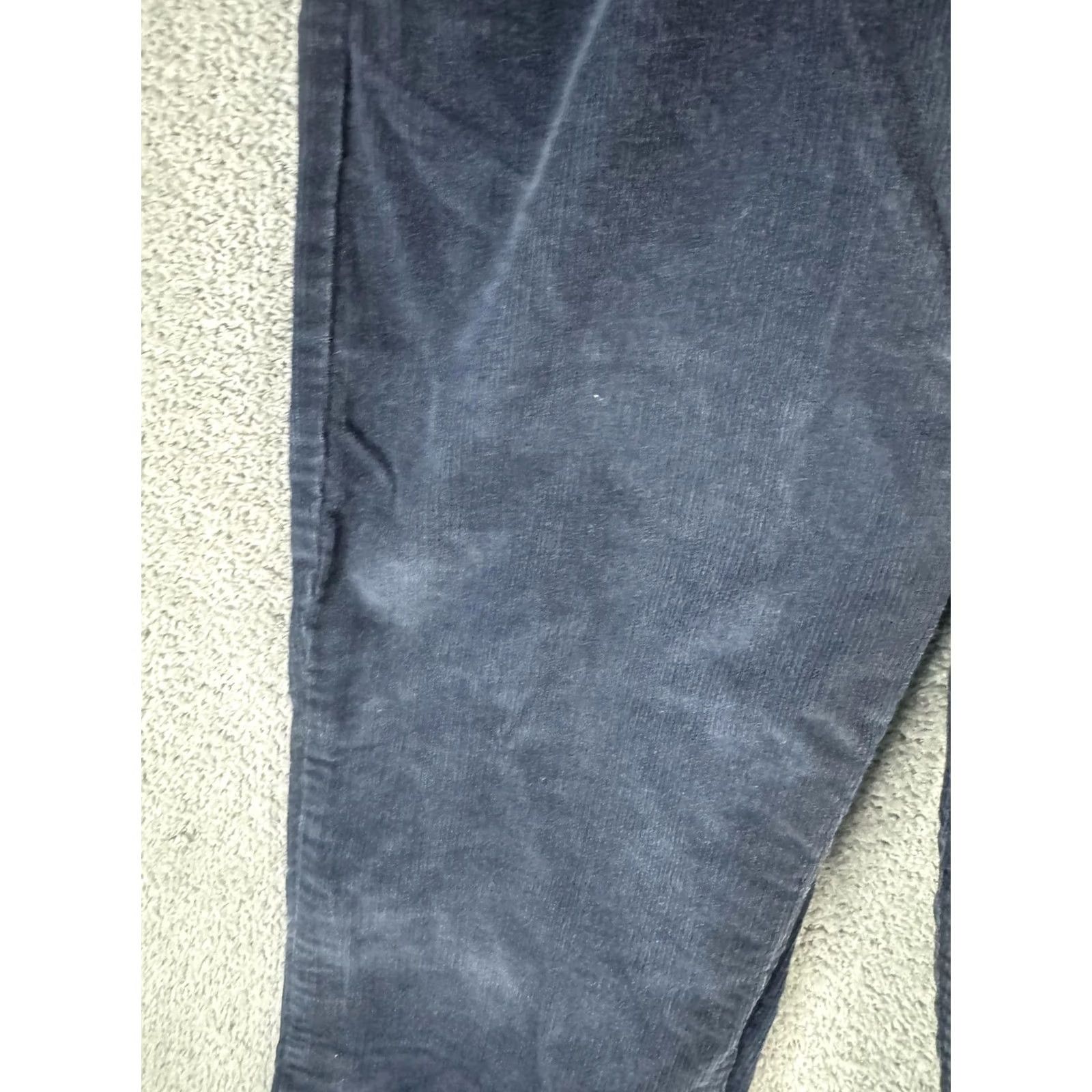 Wrangler VINTAGE Wrangler Corduroy Chino Pants Mens 31x32 Blue Regular Fit USA 82660NV Size US 31 - 6 Thumbnail