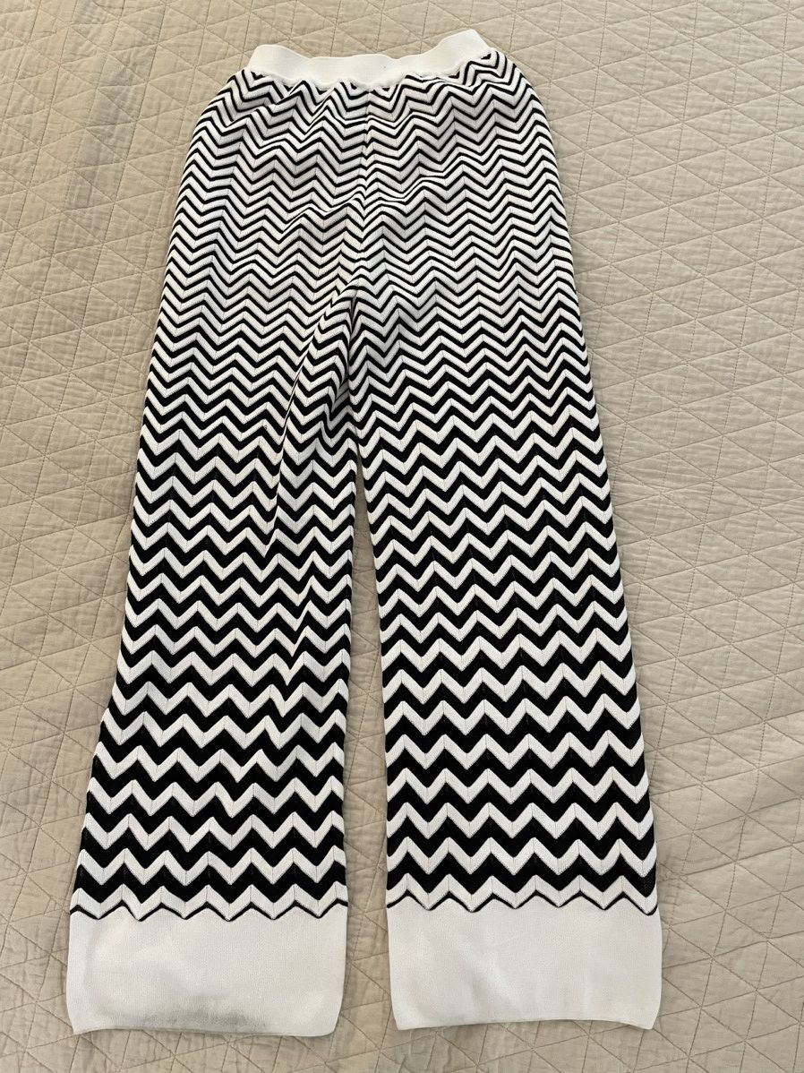 Missoni ZigZag-woven flared trousers Size 26" / US 2 / IT 38 - 5 Thumbnail