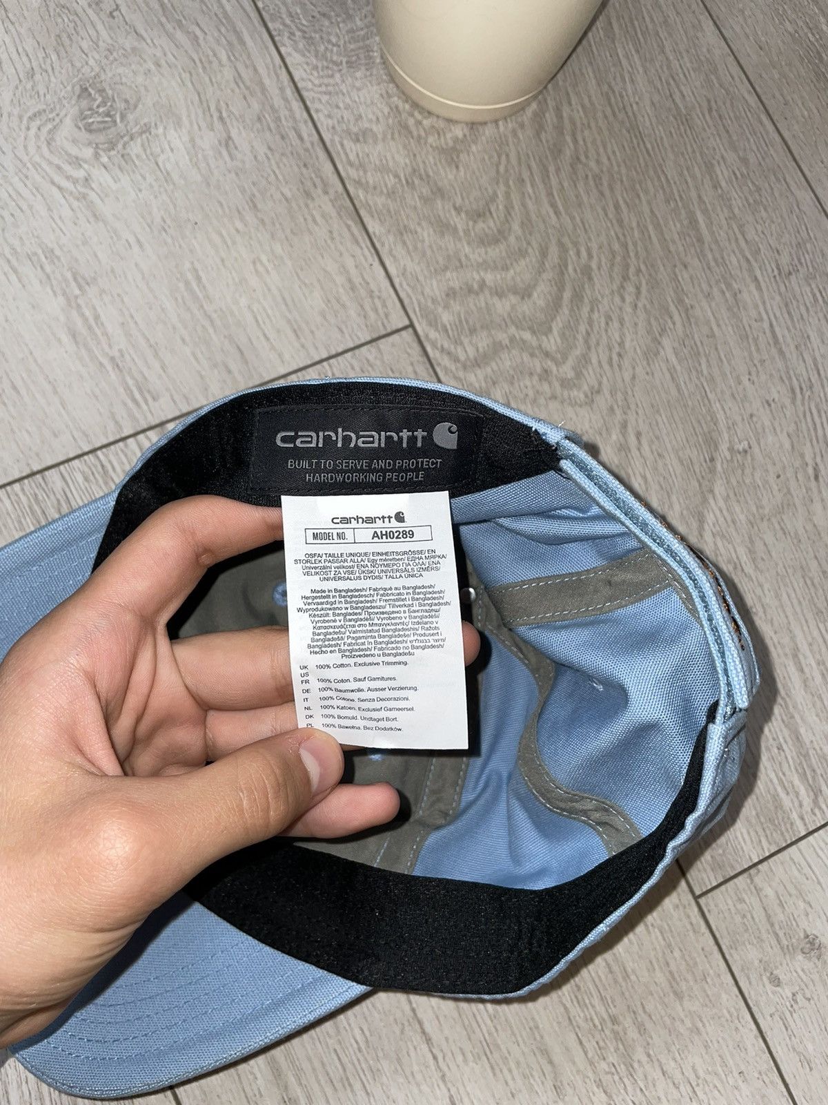 Carhartt NEW Cap Carhartt Logo Patch Skate SK8 Y2K Jnco Dickies Polar Size ONE SIZE - 9 Thumbnail